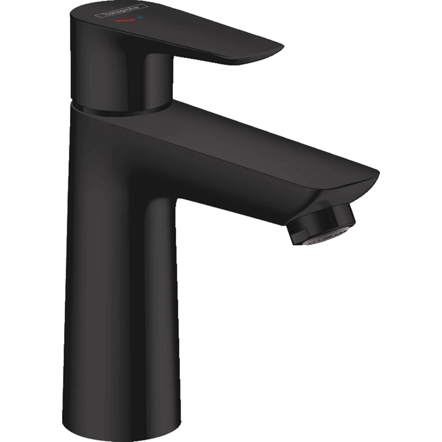 hansgrohe Talis E 浴室單把手面盆龍頭 110帶拉捍落水 Bathroom Single Lever Basin Mixer 110 With Pop-Up Waste Set 摩登黑 - Matt Black · Without Drain + Eco 71714670