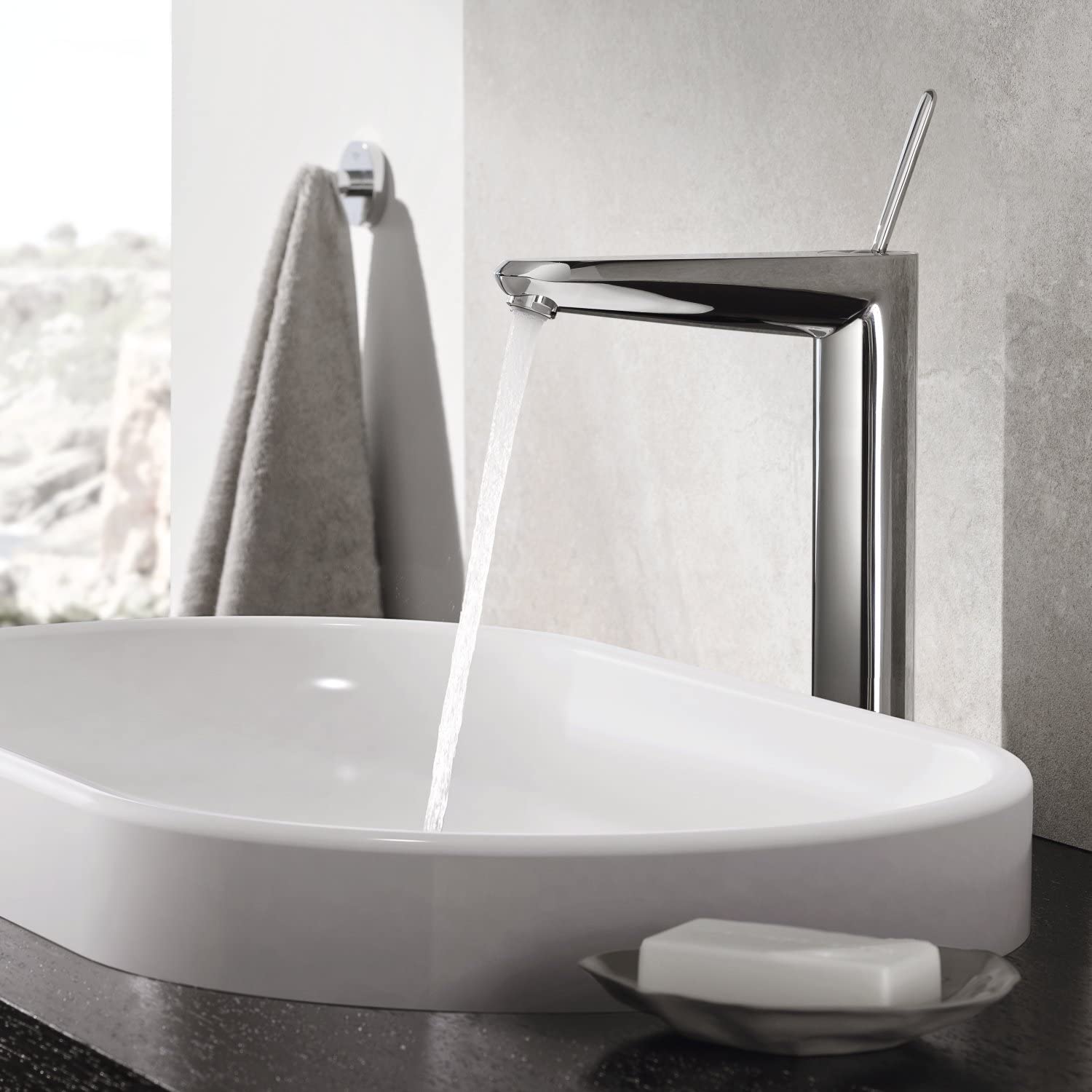 Eurodisc Joy 浴室單把手面盆龍頭XL號 Bathroom Single-Lever Basin Mixer XL-Size-Grohe-Home Manner