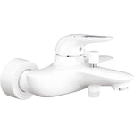 將圖片載入圖庫檢視器 Eurostyle 浴室單把手浴缸混合龍頭圓形空心手柄 Bathroom Single-Lever Bath/Shower Mixer Loop Lever-Grohe-33591LS3-Home Manner
