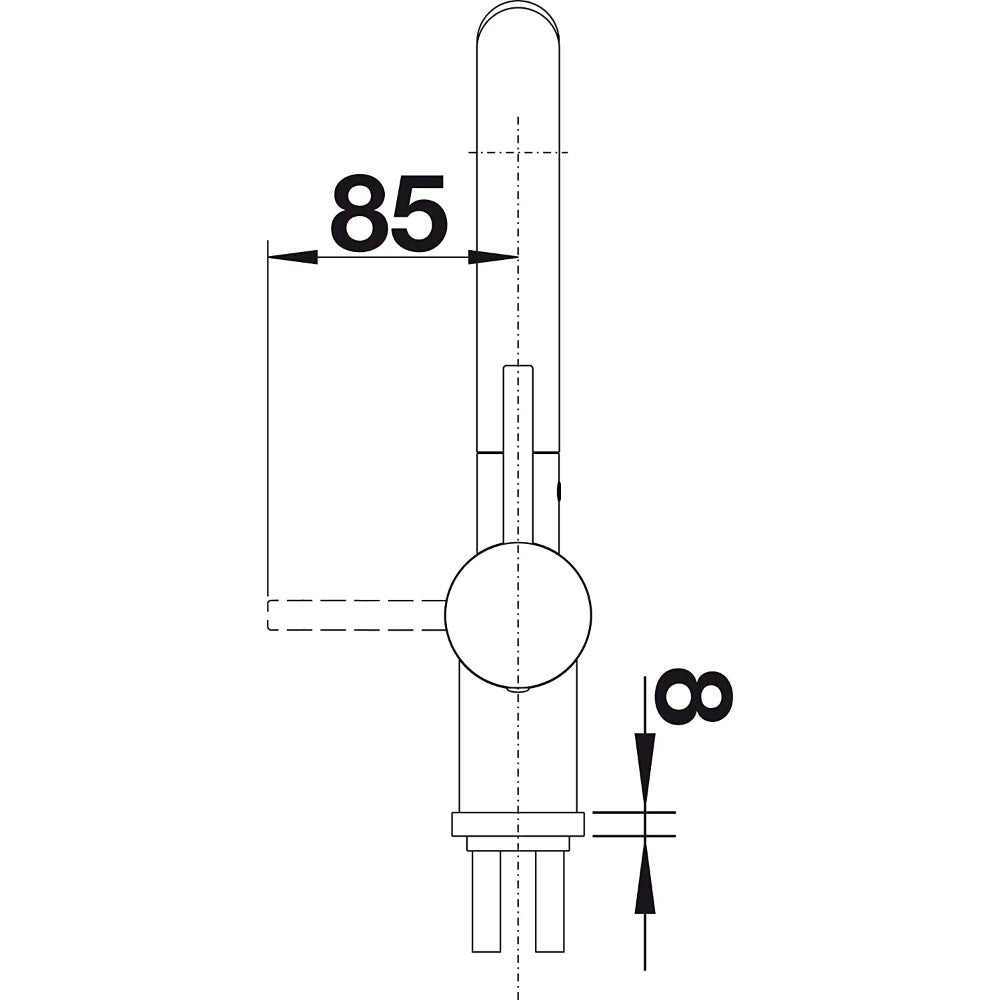 Blanco LINUS-S Kitchen Single-Lever Sink Mixer-2