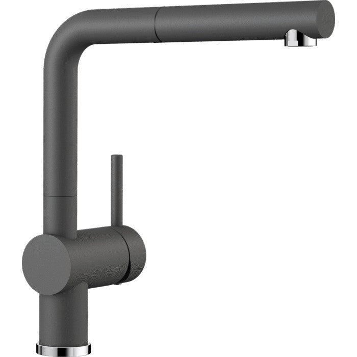 Blanco LINUS-S Kitchen Single-Lever Sink Mixer 花崗岩外觀岩石灰色 - SILGRANIT-LOOK rock grey 518813
