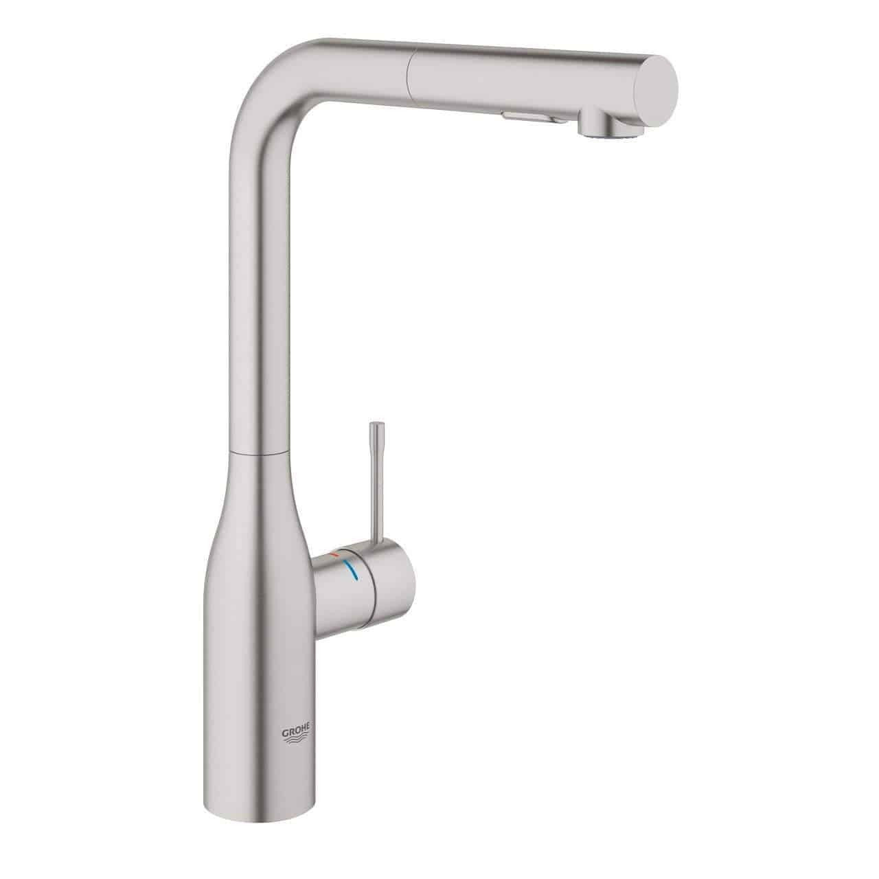 Grohe Essence Kitchen Single-Lever Sink Mixer 超鋼 - Supersteel 30270DC0