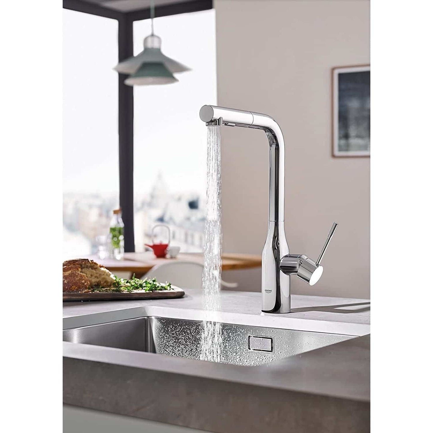 Grohe Essence Kitchen Single-Lever Sink Mixer-3