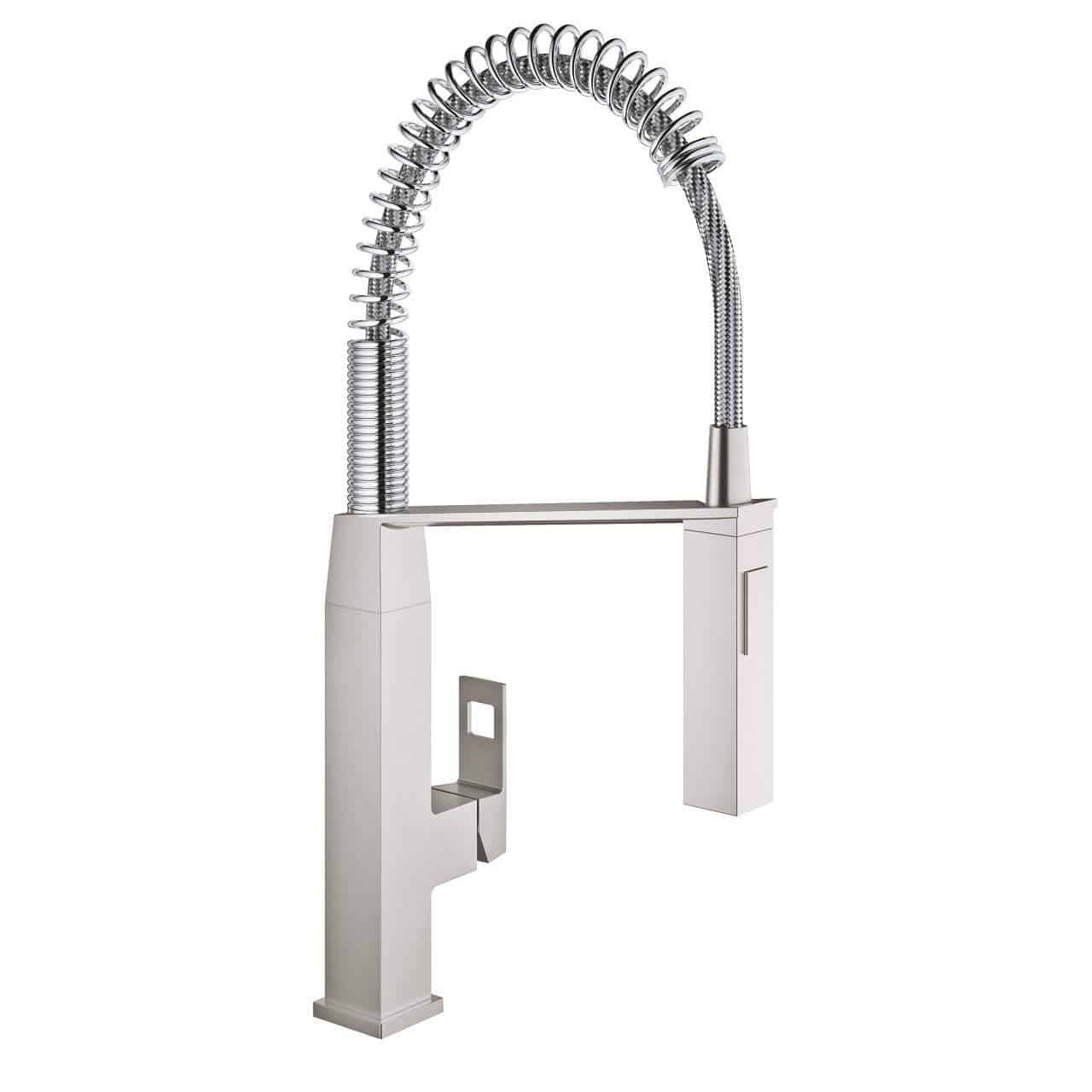 Grohe Eurocube Kitchen Single-Lever Sink Mixer 超鋼 - Supersteel 31395DC0