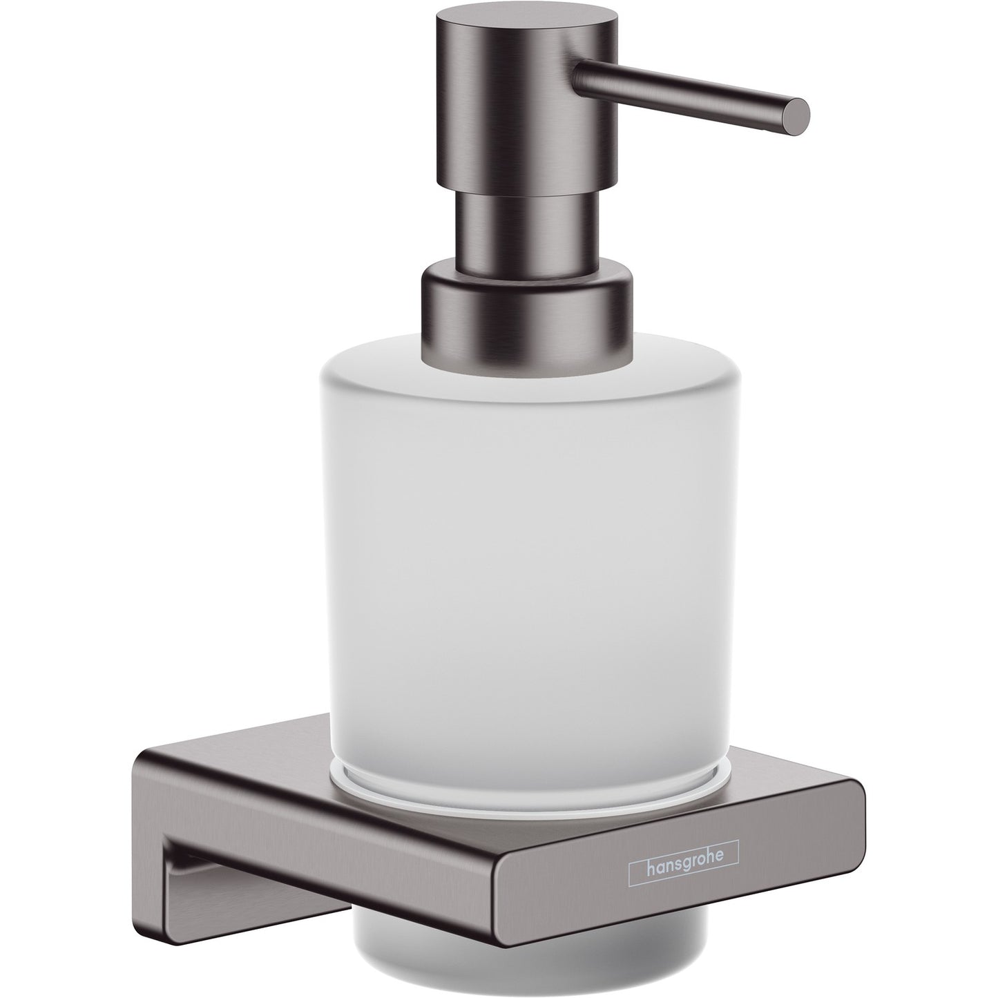 hansgrohe 艾世多 AddStoris 給皂器 Soap Dispenser 睿智黑 Brushed Black Chrome 41745340