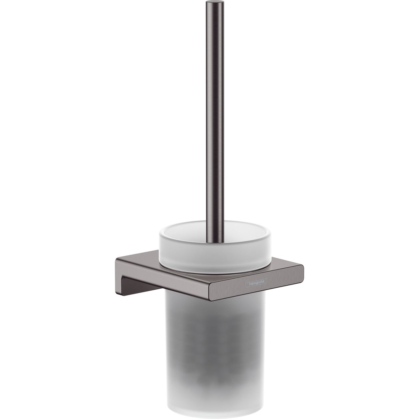 hansgrohe 艾世多 AddStoris 座廁刷連座 Toilet Brush with Holder 睿智黑 Brushed Black Chrome 41752340