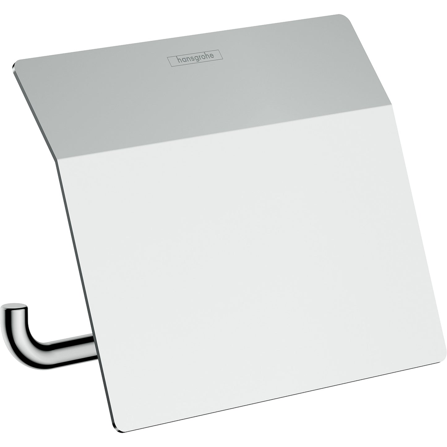 hansgrohe 艾世多 AddStoris 廁紙架 Toilet Paper Holder 鍍鉻 - Chrome · 附蓋 with lid 41753000