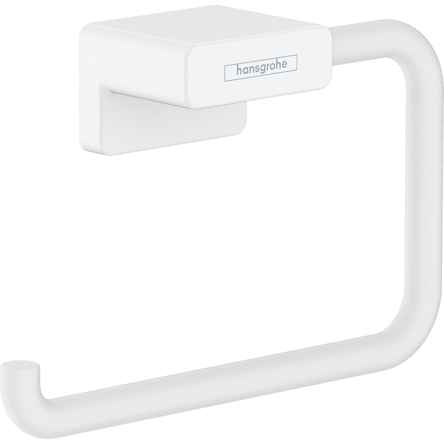 hansgrohe 艾世多 AddStoris 廁紙架 Toilet Paper Holder 前衛白 Matt White · 無蓋 without lid 41771700