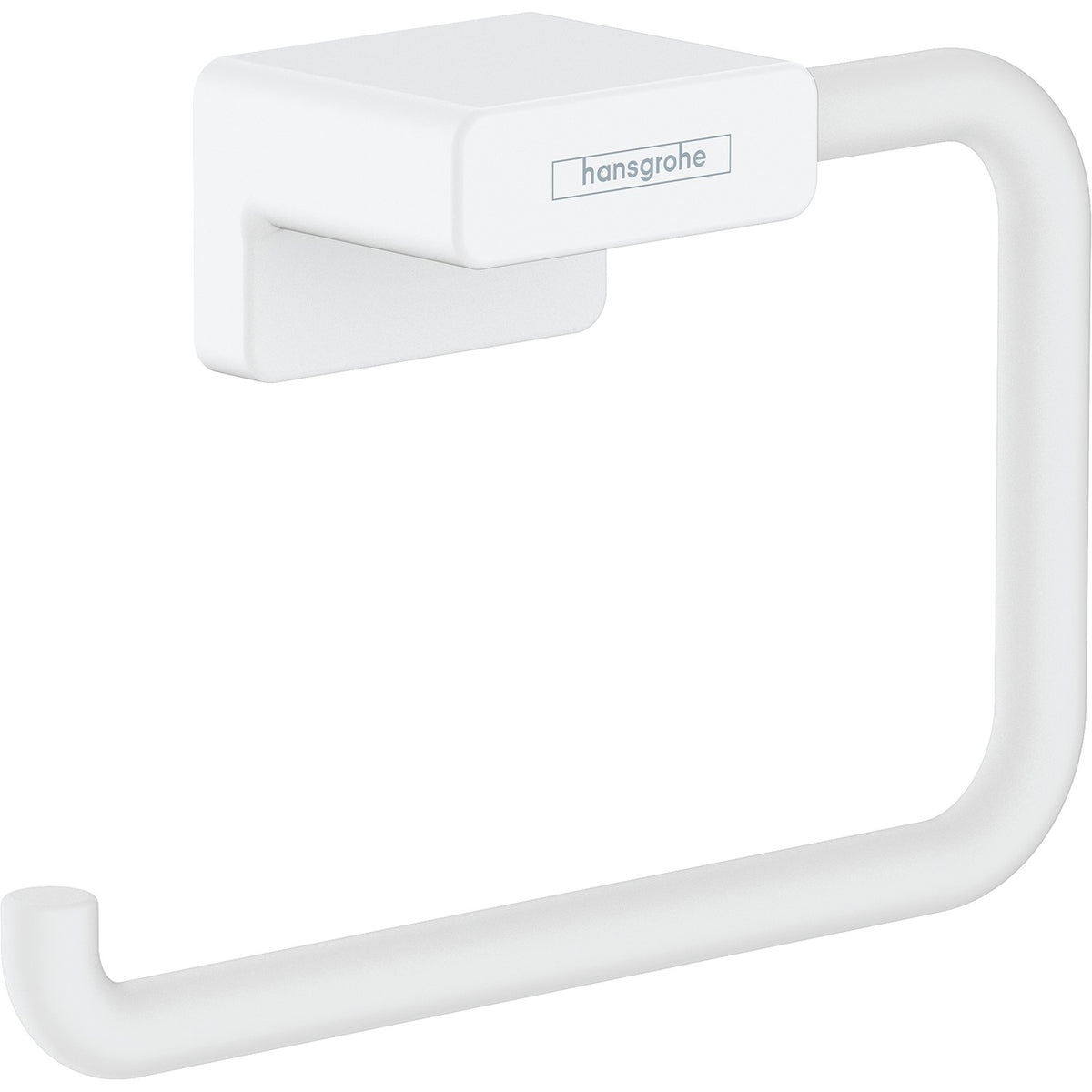 hansgrohe 艾世多 AddStoris 廁紙架 Toilet Paper Holder 前衛白 Matt White · 無蓋 without lid 41771700