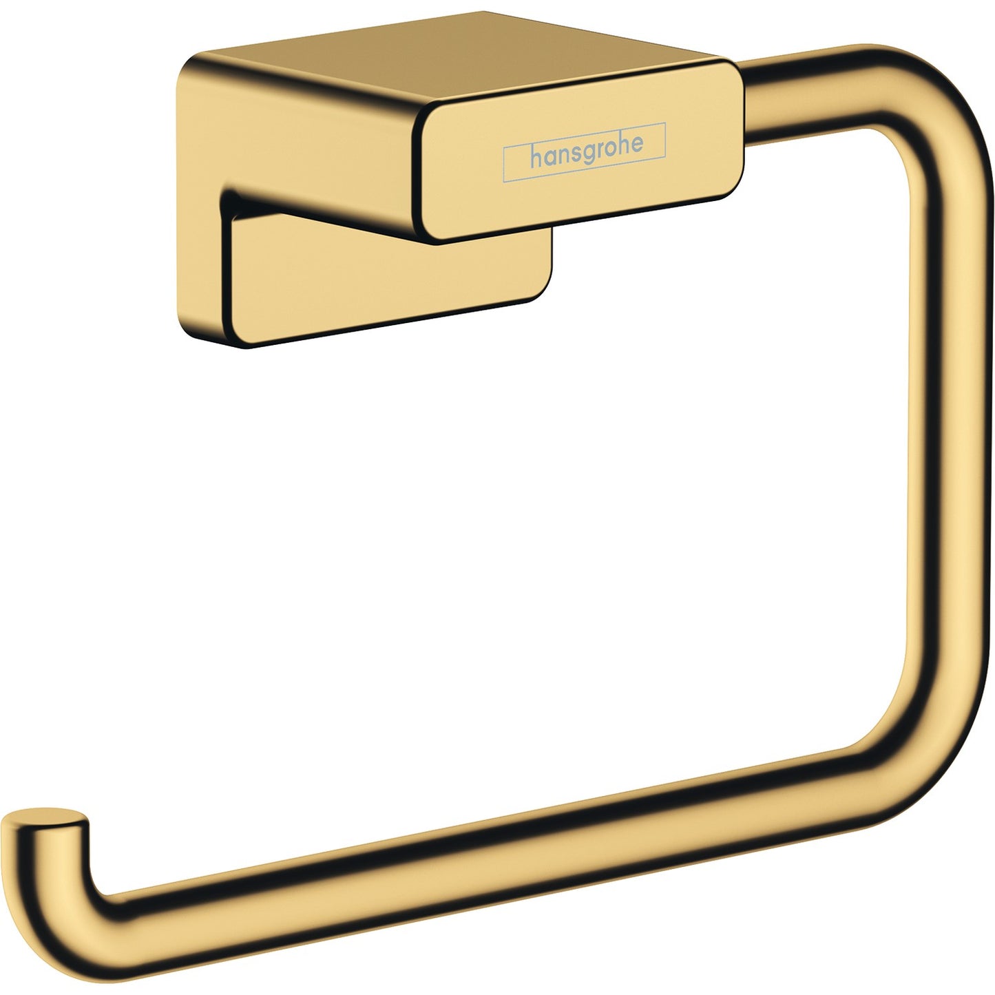 hansgrohe 艾世多 AddStoris 廁紙架 Toilet Paper Holder 奢華金 Polished Gold Optic · 無蓋 without lid 41771990
