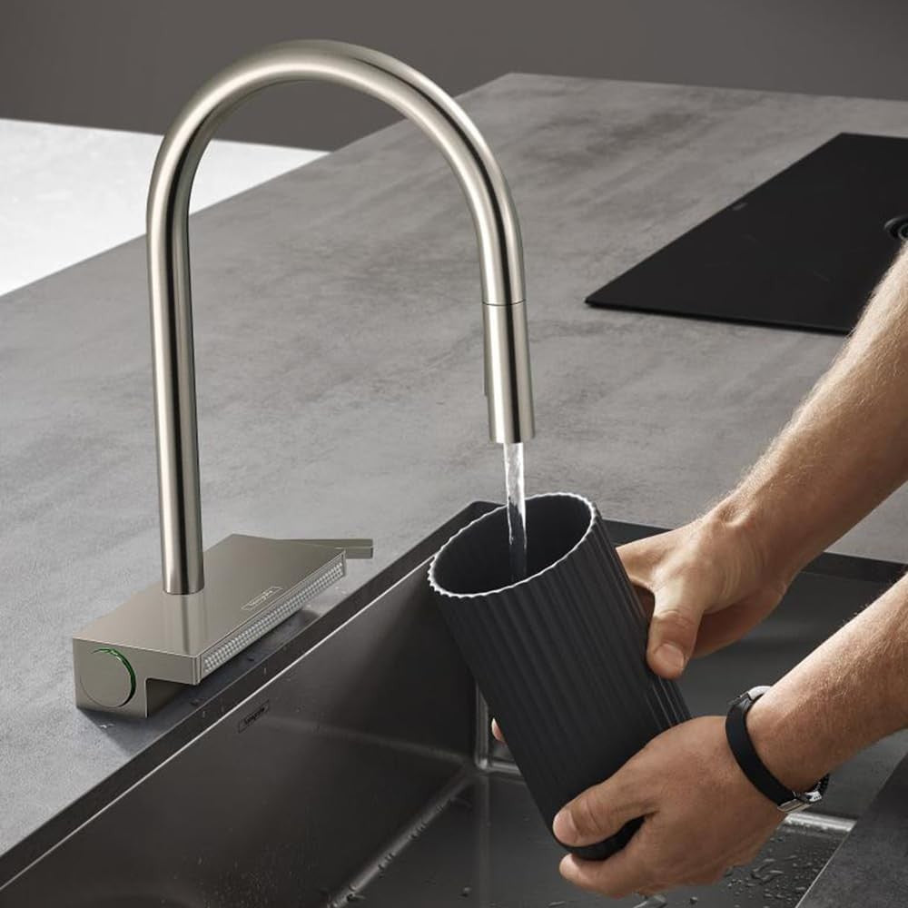 hansgrohe Aquno Select M81 170 Single Lever Kitchen Mixer 170, pull-ou-4