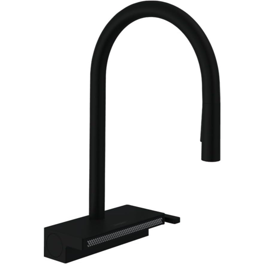 hansgrohe Aquno Select M81 170 Single Lever Kitchen Mixer 摩登黑 - Matt Black