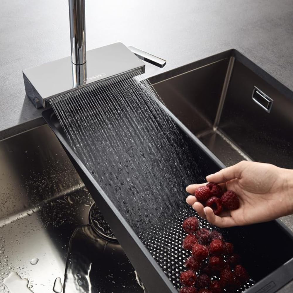 hansgrohe Aquno Select M81 250 Single Lever Kitchen Mixer 250, pull-ou-7