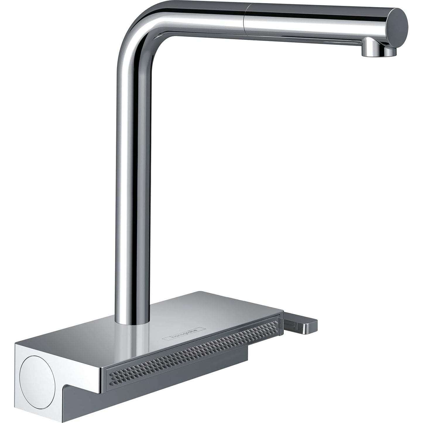 hansgrohe Aquno Select M81 單把手廚房龍頭 250，附抽拉出水嘴，兩種出水模式 Single Lever Kitchen Mixer 250, pull-out spout, 2jet, with or without sBox 鍍鉻 - Chrome · 抽拉式出水嘴 / 2種噴水模式 Pull-out Spout / 2 Spray Modes 73836000