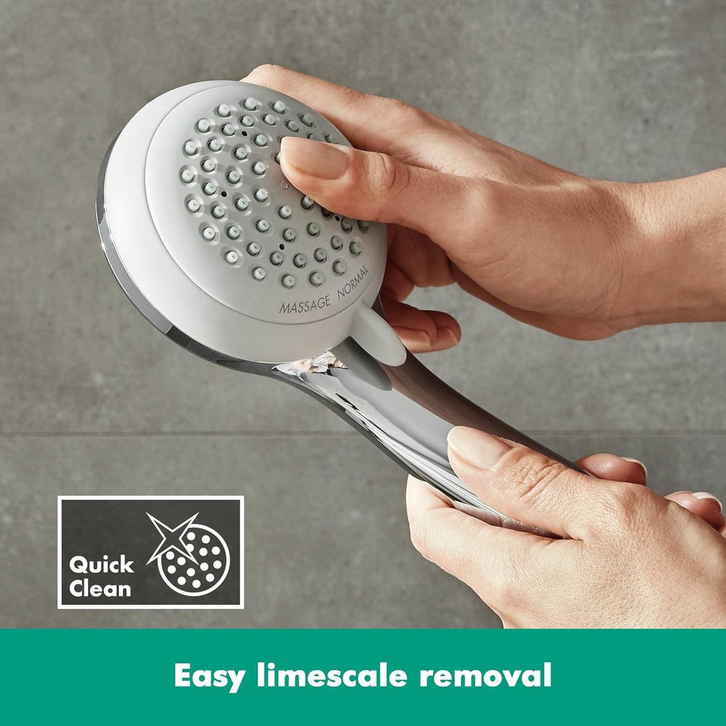 hansgrohe 柯洛梅達 Crometta 85 手持花灑 85 mm 兩種出水