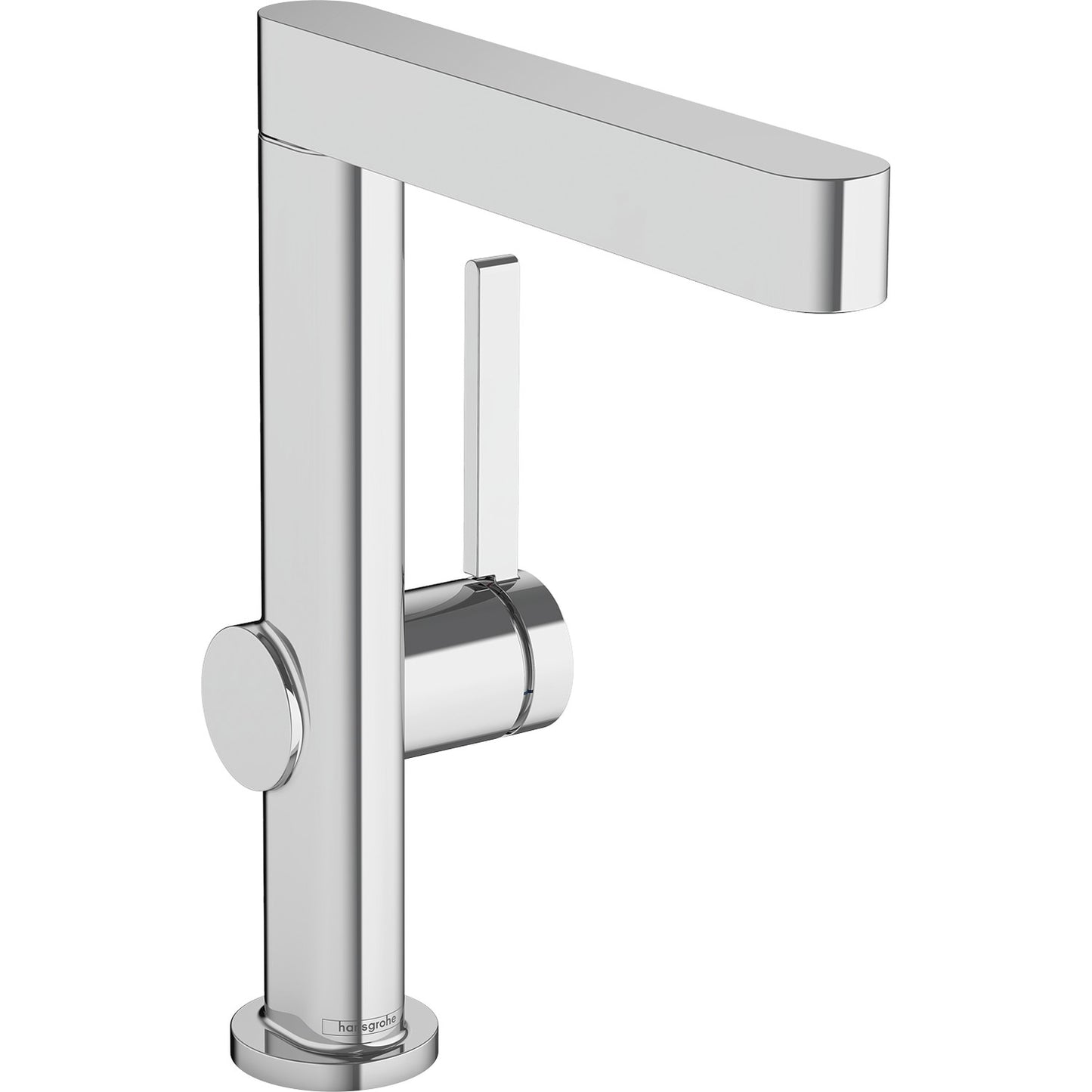 hansgrohe Finoris 浴室單把手面盆龍頭 230 附抽拉式噴頭 (2Jet) 及 Push-Open 落水器 Single-Lever Basin Mixer 230 with Pull-Out Spray (2Jet) and Push-Open Waste 配備 Push-Open 排水組件 / 可旋轉 with Push-Open waste set / swivel spout · 鍍鉻 - Chrome 76060000