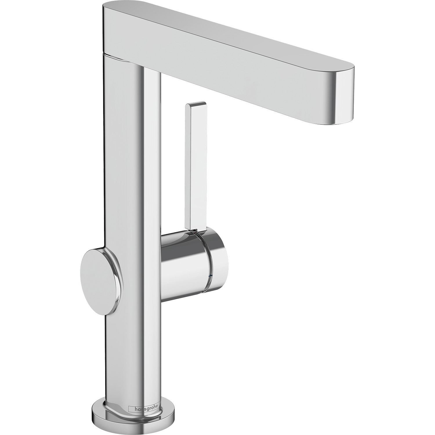 hansgrohe Finoris 浴室單把手面盆龍頭 230 附抽拉式噴頭 (2Jet) 及 Push-Open 落水器 Single-Lever Basin Mixer 230 with Pull-Out Spray (2Jet) and Push-Open Waste 配備 Push-Open 排水組件 / 可旋轉 with Push-Open waste set / swivel spout · 鍍鉻 - Chrome 76060000