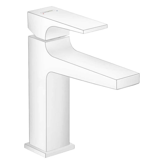 hansgrohe Metropol 110 Bathroom Single Lever Basin Mixer 110 With Leve 啞光白 Matt White 32507700