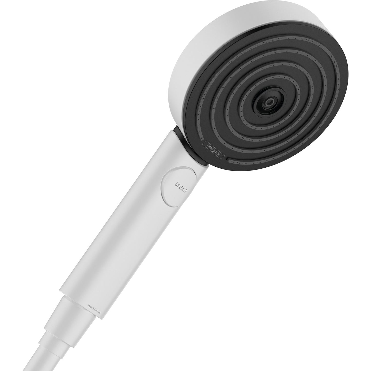 hansgrohe 沛適飛 Pulsify Select S 節水手持花灑 105mm 3種出水 (EcoSmart) Hand Shower 105mm, 3Jet, EcoSmart 前衛白 Matt White 24111700