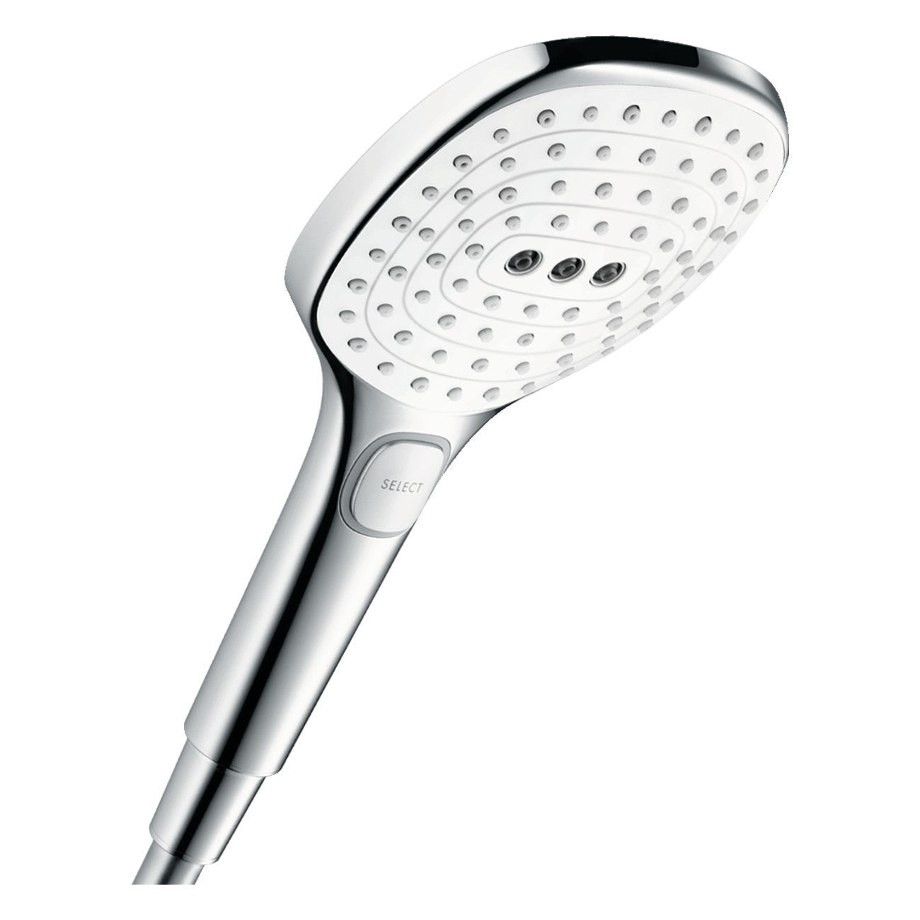 hansgrohe Raindance Select E 120 Bathroom Hand Shower 120 3jet 白色/鍍鉻 White/Chrome no ecoSmart 26520400