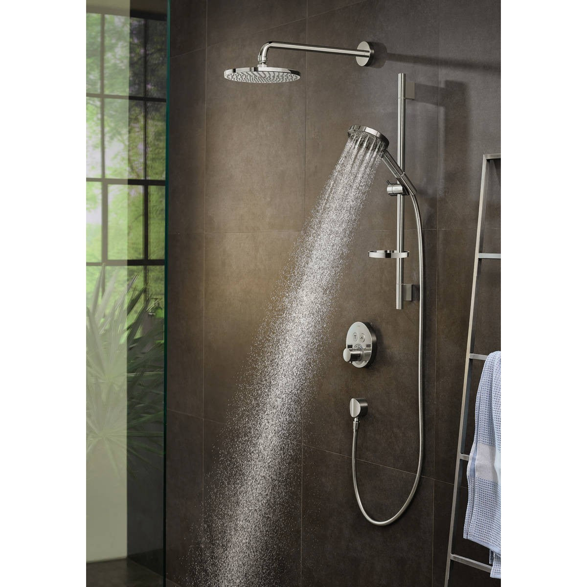 hansgrohe Raindance Select E 120 Bathroom Hand Shower 120 3jet-2