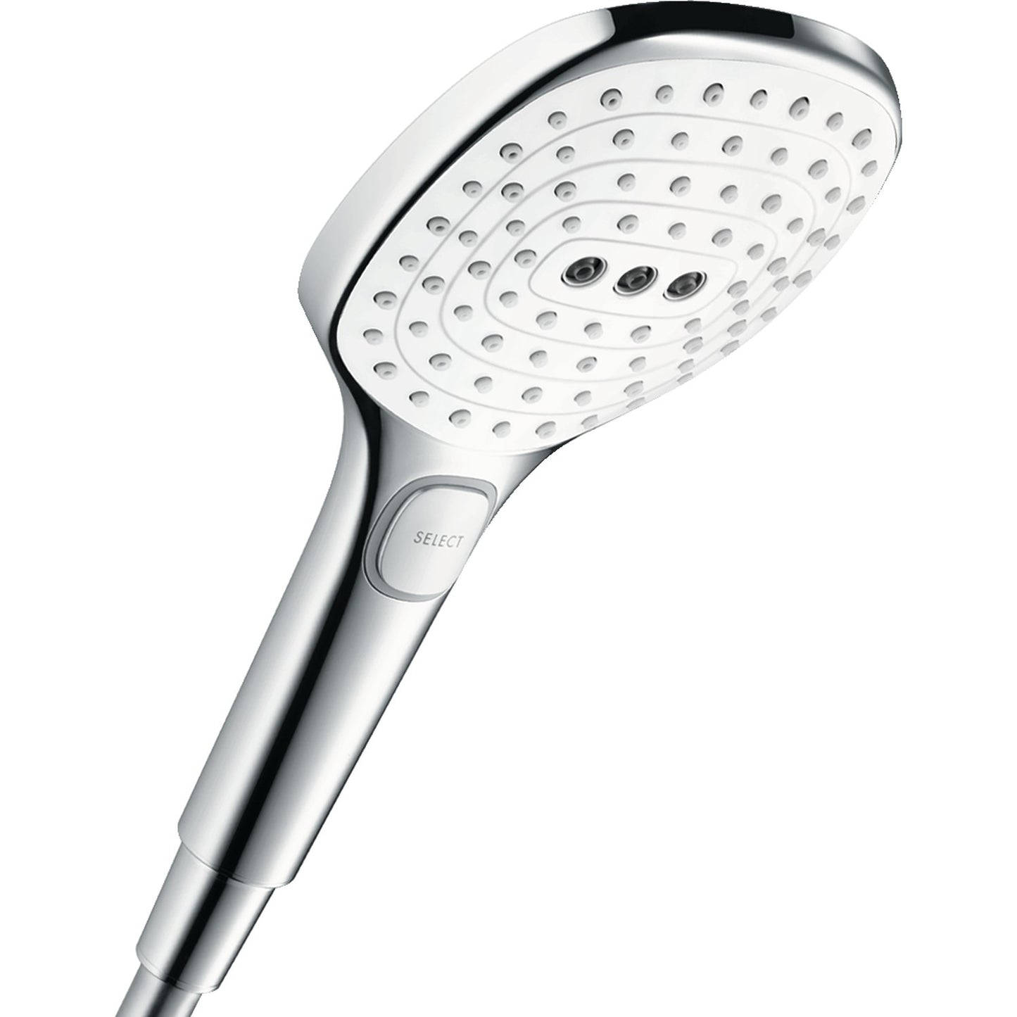 hansgrohe Raindance Select E 浴室手持花灑 120 Bathroom Hand Shower 120 3jet 白色/鉻色 White/Chrome · with ecoSmart 26521400