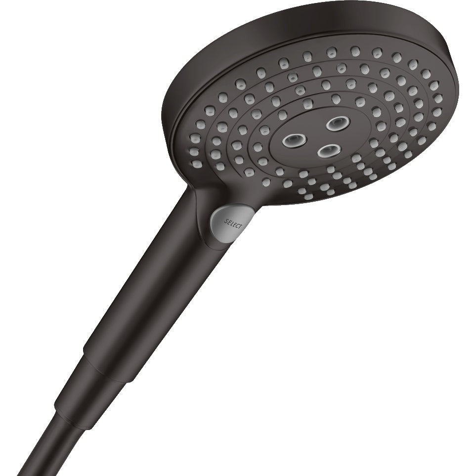 hansgrohe Raindance Select S 120 3 Bathroom Hand Shower 120 3jet 啞光黑 MATT BLACK no ecoSmart 26014670
