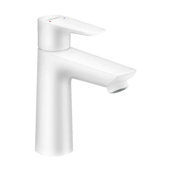 hansgrohe Talis E 110 Bathroom Single Lever Basin Mixer 110 With Pop-U 啞光白 Matt White 71710700