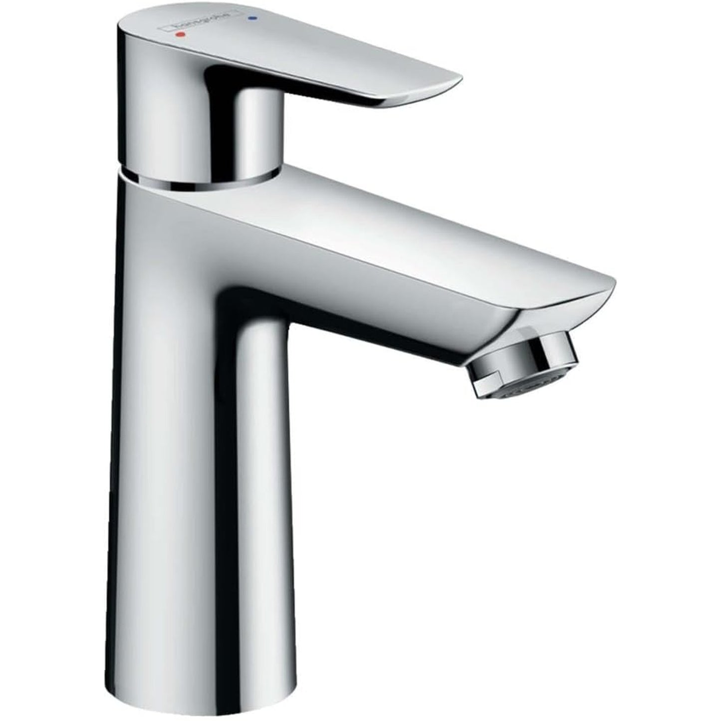 hansgrohe Talis E 浴室單把手面盆龍頭 110帶拉捍落水 Bathroom Single Lever Basin Mixer 110 With Pop-Up Waste Set 鍍鉻 - Chrome · Without Drain 71712000