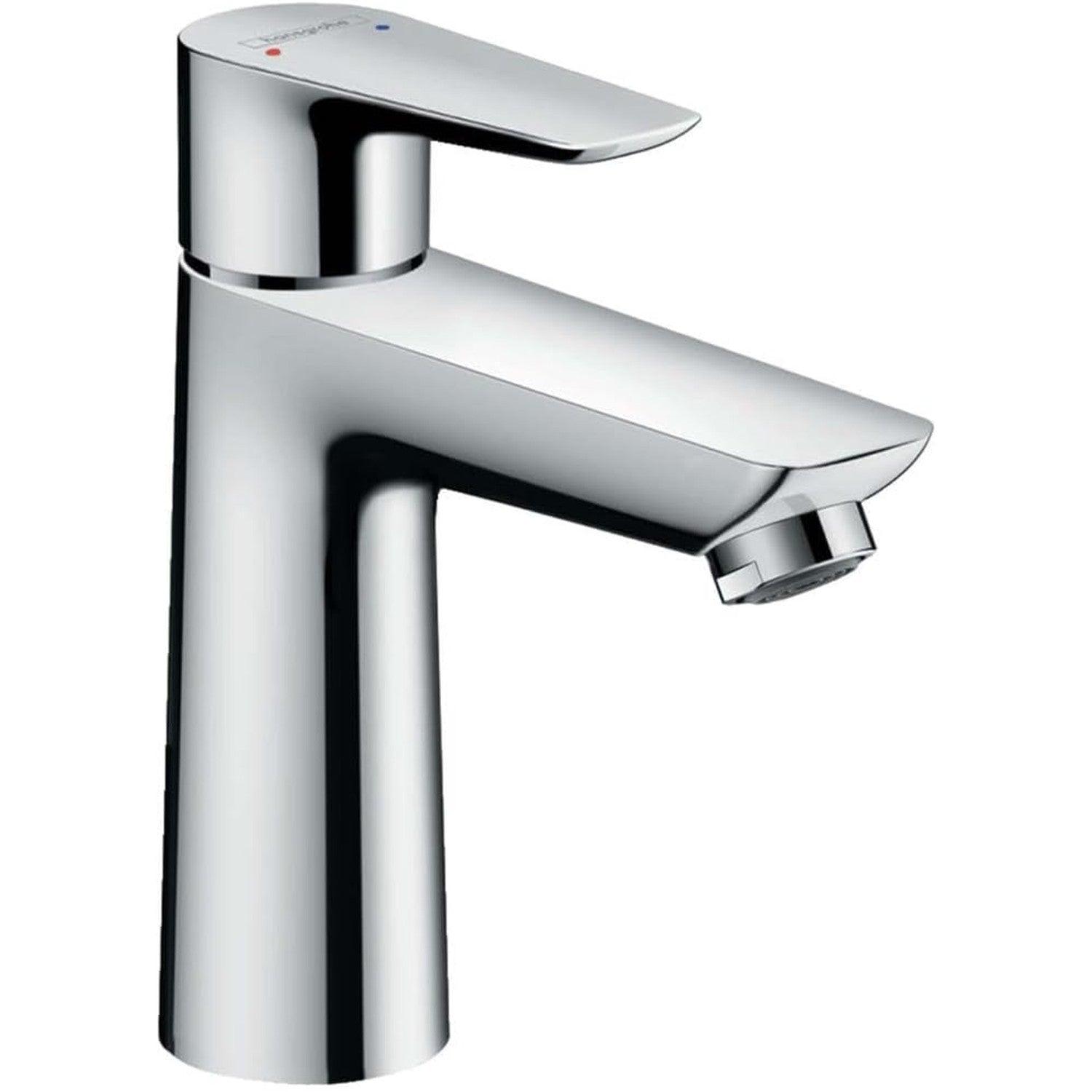 hansgrohe Talis E 浴室單把手面盆龍頭 110帶拉捍落水 Bathroom Single Lever Basin Mixer 110 With Pop-Up Waste Set 鍍鉻 - Chrome · Without Drain 71712000