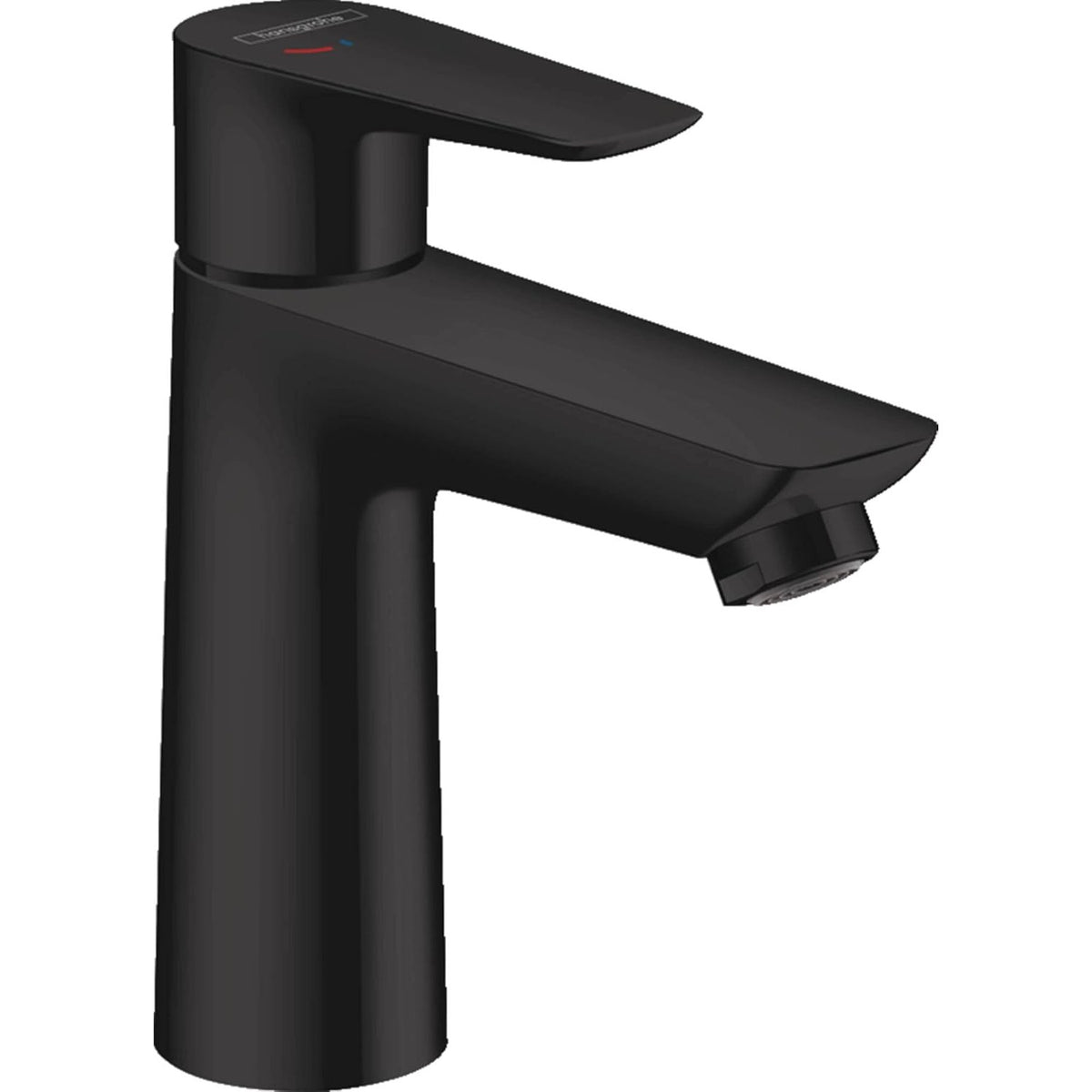 hansgrohe Talis E 浴室單把手面盆龍頭 110帶拉捍落水 Bathroom Single Lever Basin Mixer 110 With Pop-Up Waste Set 摩登黑 - Matt Black · Without Drain + Eco 71714670