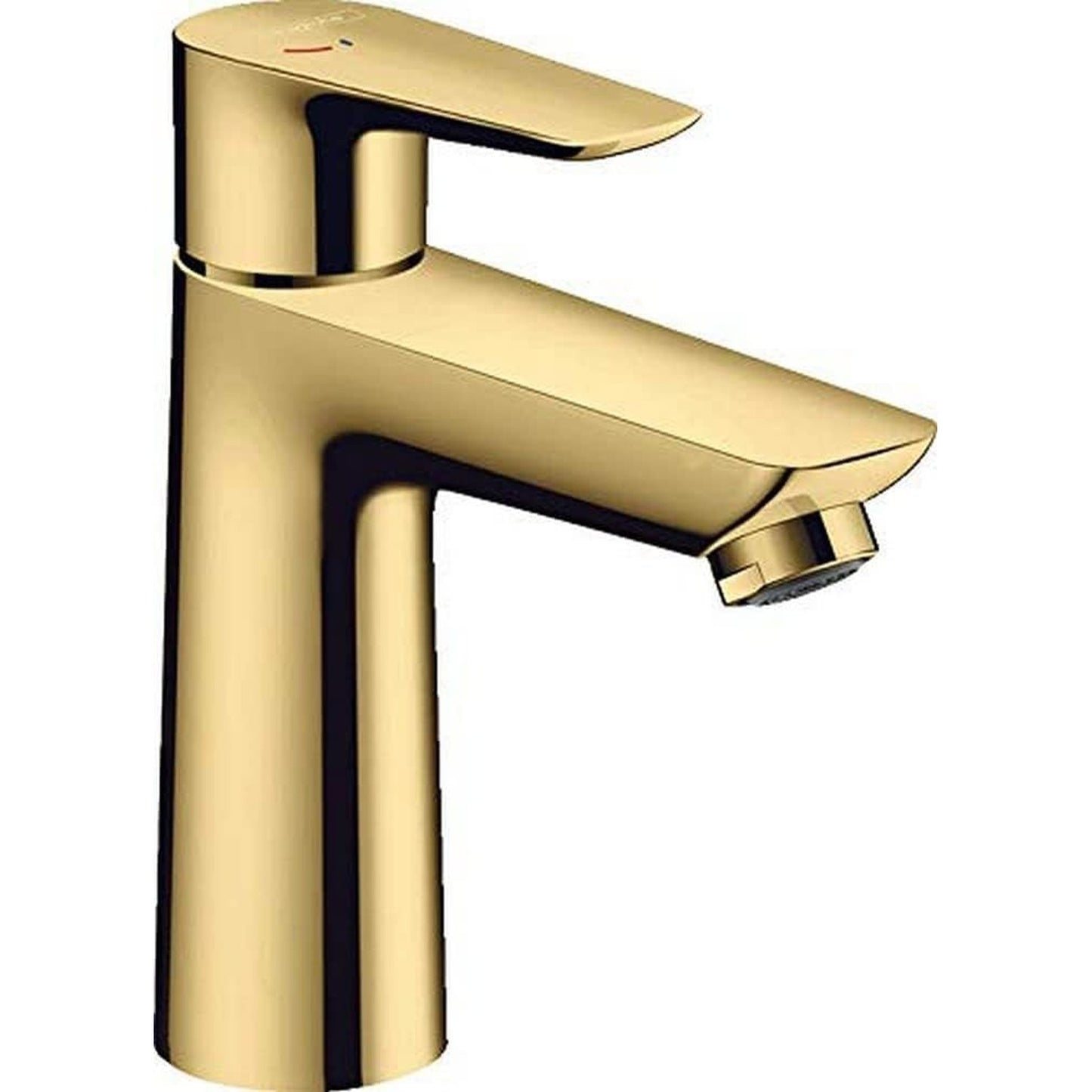hansgrohe Talis E 浴室單把手面盆龍頭 110帶拉捍落水 Bathroom Single Lever Basin Mixer 110 With Pop-Up Waste Set 奢華金 Polished Gold Optic · Without Drain + Eco 71714990