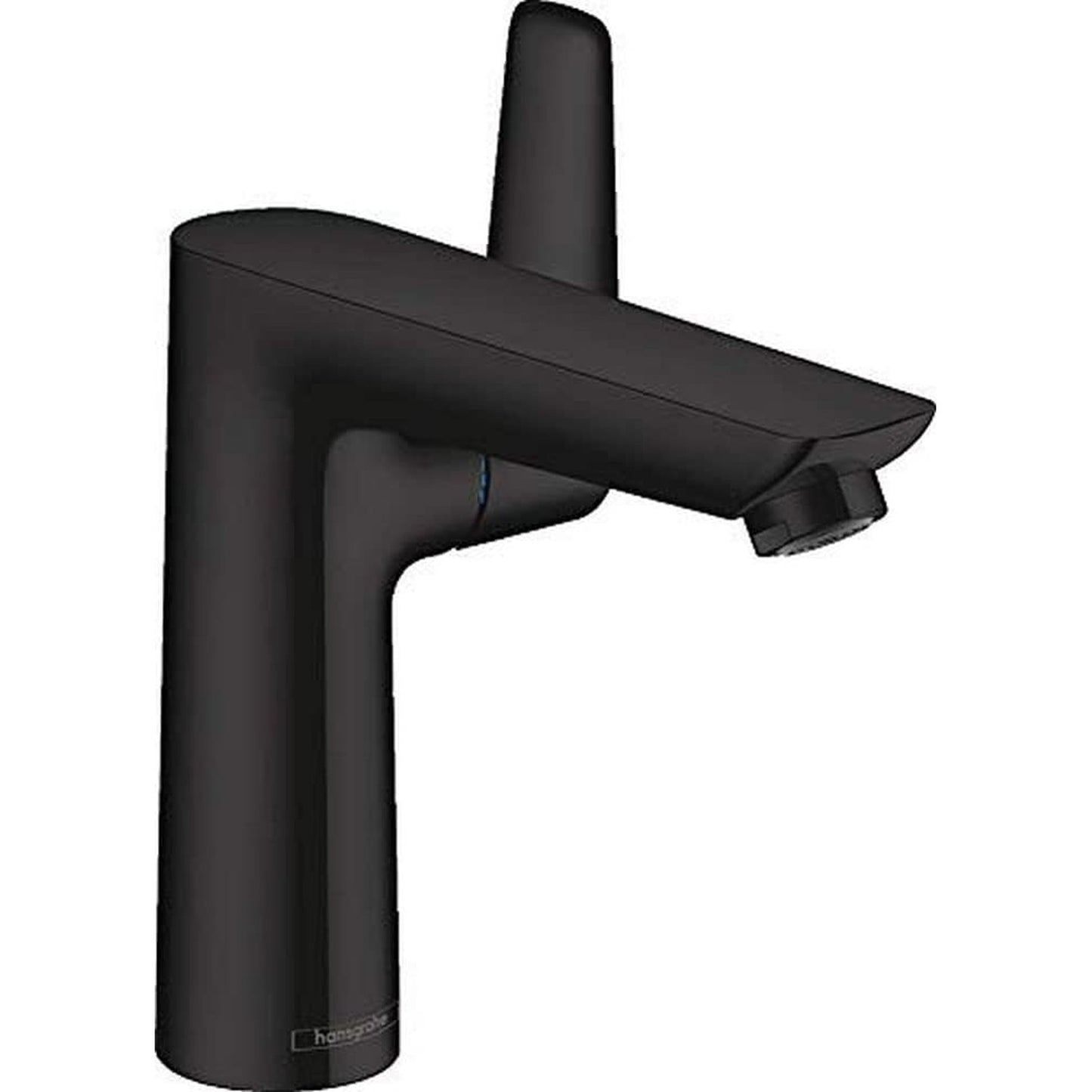 hansgrohe Talis E 浴室單把手面盆龍頭 150帶拉捍落水 Bathroom Single Lever Basin Mixer 150 With Pop-Up Waste Set 摩登黑 Matt Black · With Pop-up Drain 71754670