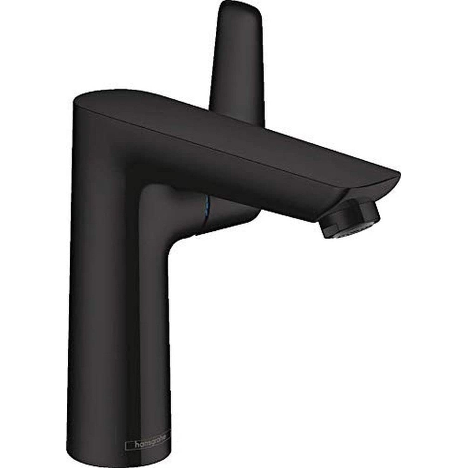 hansgrohe Talis E 浴室單把手面盆龍頭 150帶拉捍落水 Bathroom Single Lever Basin Mixer 150 With Pop-Up Waste Set 摩登黑 Matt Black · With Pop-up Drain 71754670