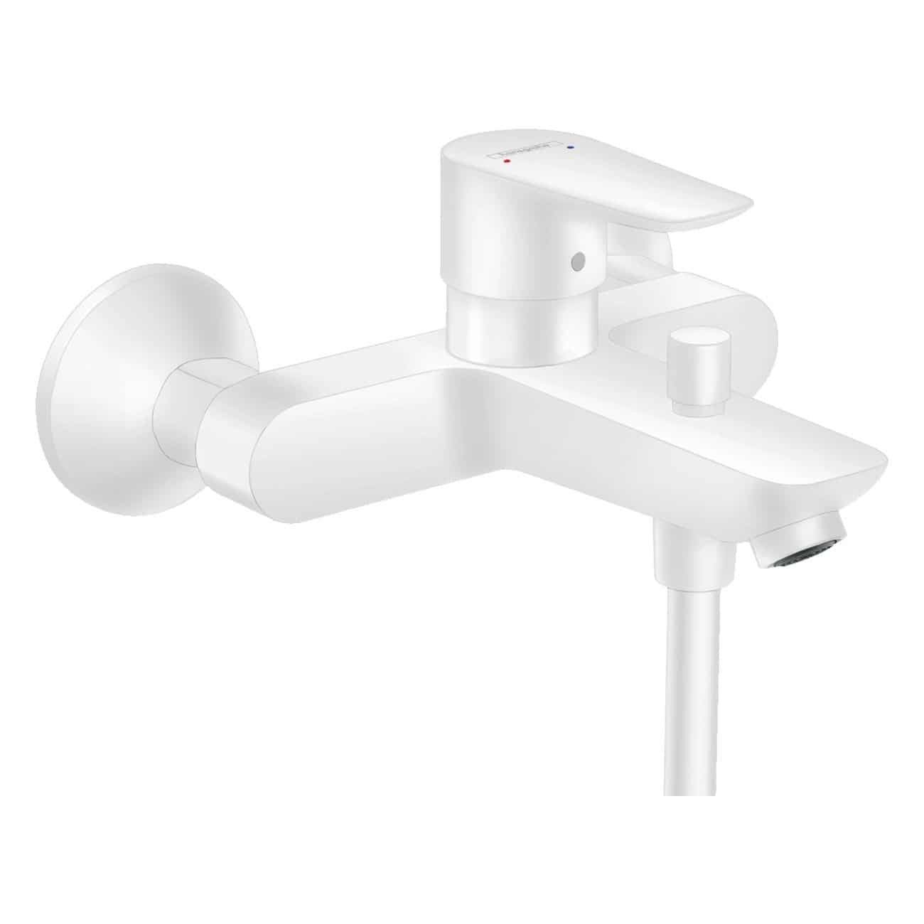 hansgrohe Talis E Bathroom Single Lever Bath Mixer 啞光白 Matt White 71740700