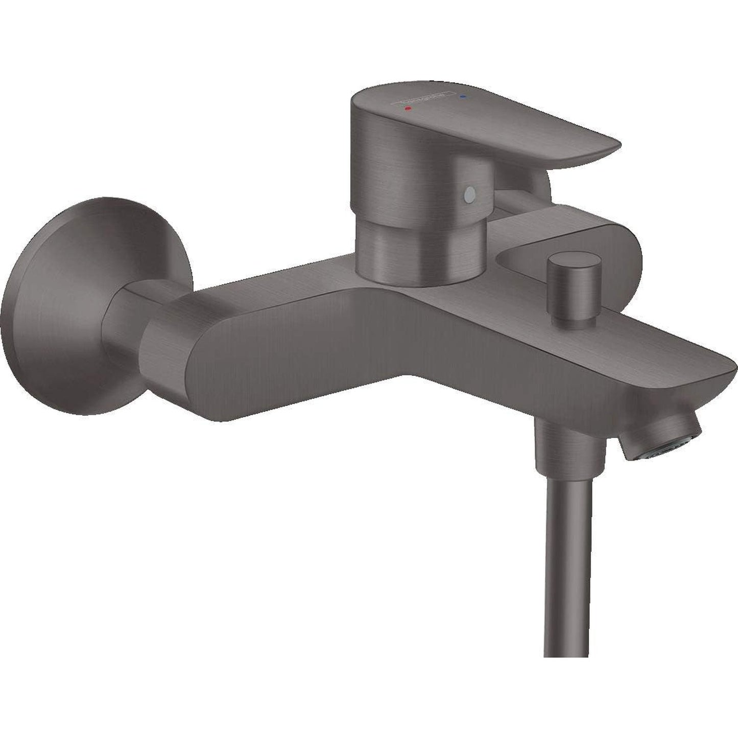 hansgrohe Talis E 單把手浴缸龍頭 Bathroom Single Lever Bath Mixer 睿智黑 Brushed Black Chrome · 浴缸龍頭 Bath Mixer 71740340