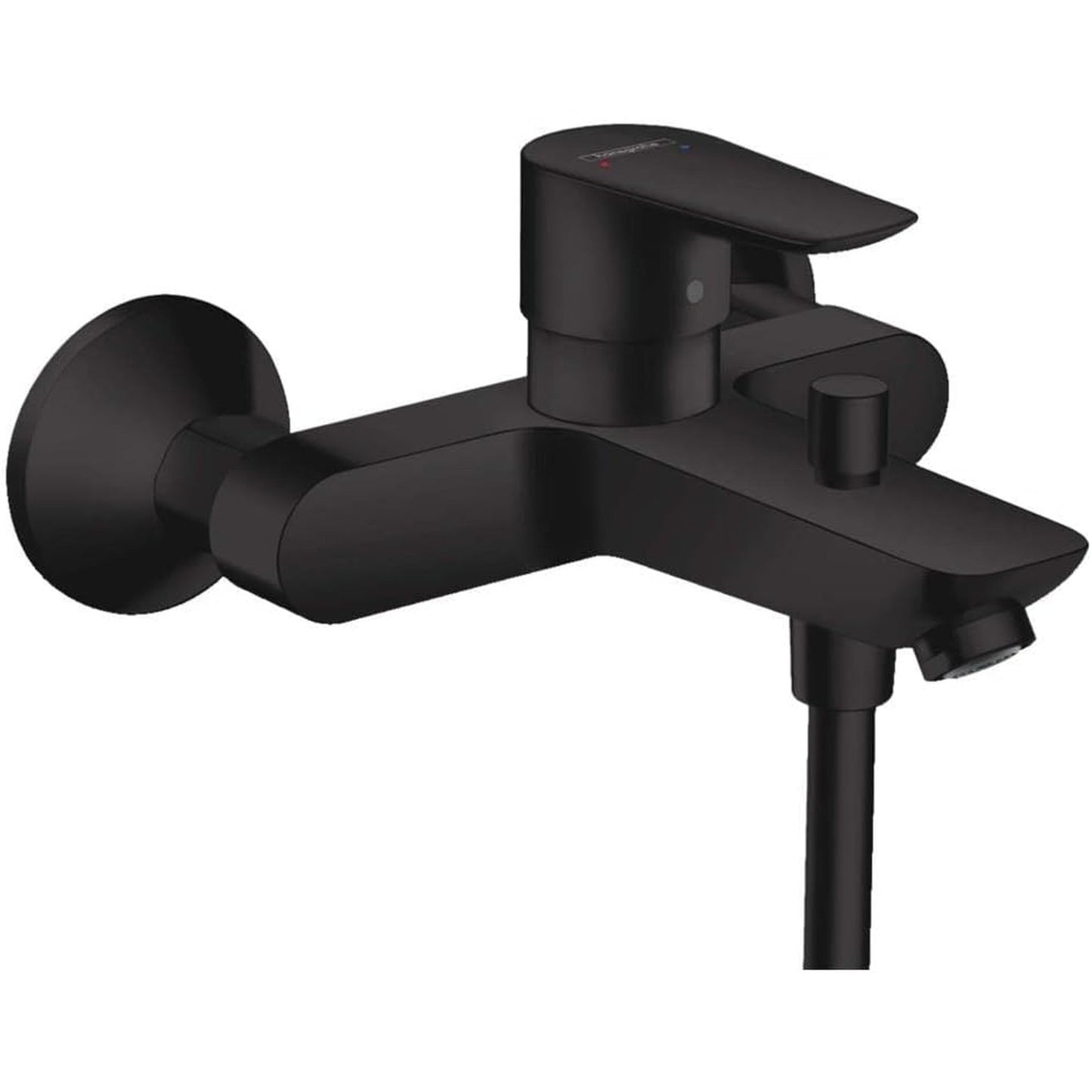 hansgrohe Talis E 單把手浴缸龍頭 Bathroom Single Lever Bath Mixer 摩登黑 - Matt Black · 浴缸龍頭 Bath Mixer 71740670