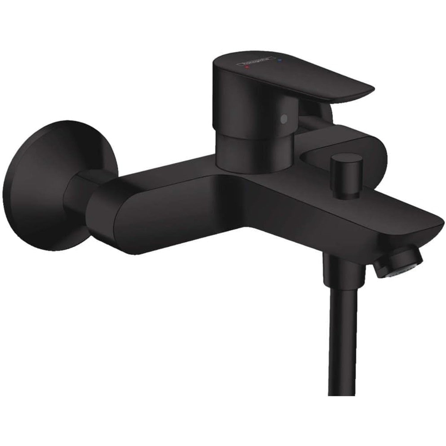 hansgrohe Talis E 單把手浴缸龍頭 Bathroom Single Lever Bath Mixer 摩登黑 - Matt Black · 浴缸龍頭 Bath Mixer 71740670