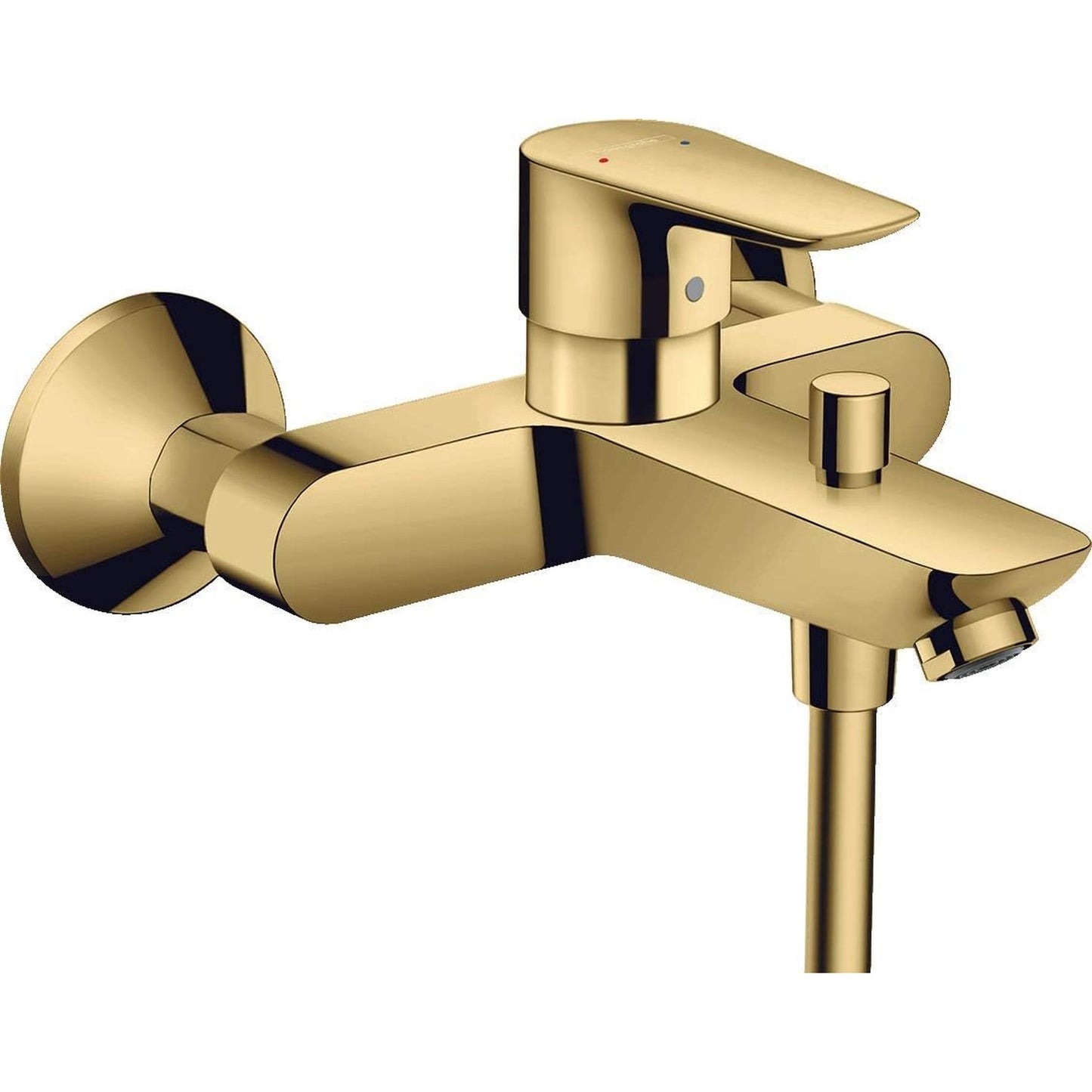 hansgrohe Talis E 單把手浴缸龍頭 Bathroom Single Lever Bath Mixer 奢華金 Polished Gold Optic · 浴缸龍頭 Bath Mixer 71740990