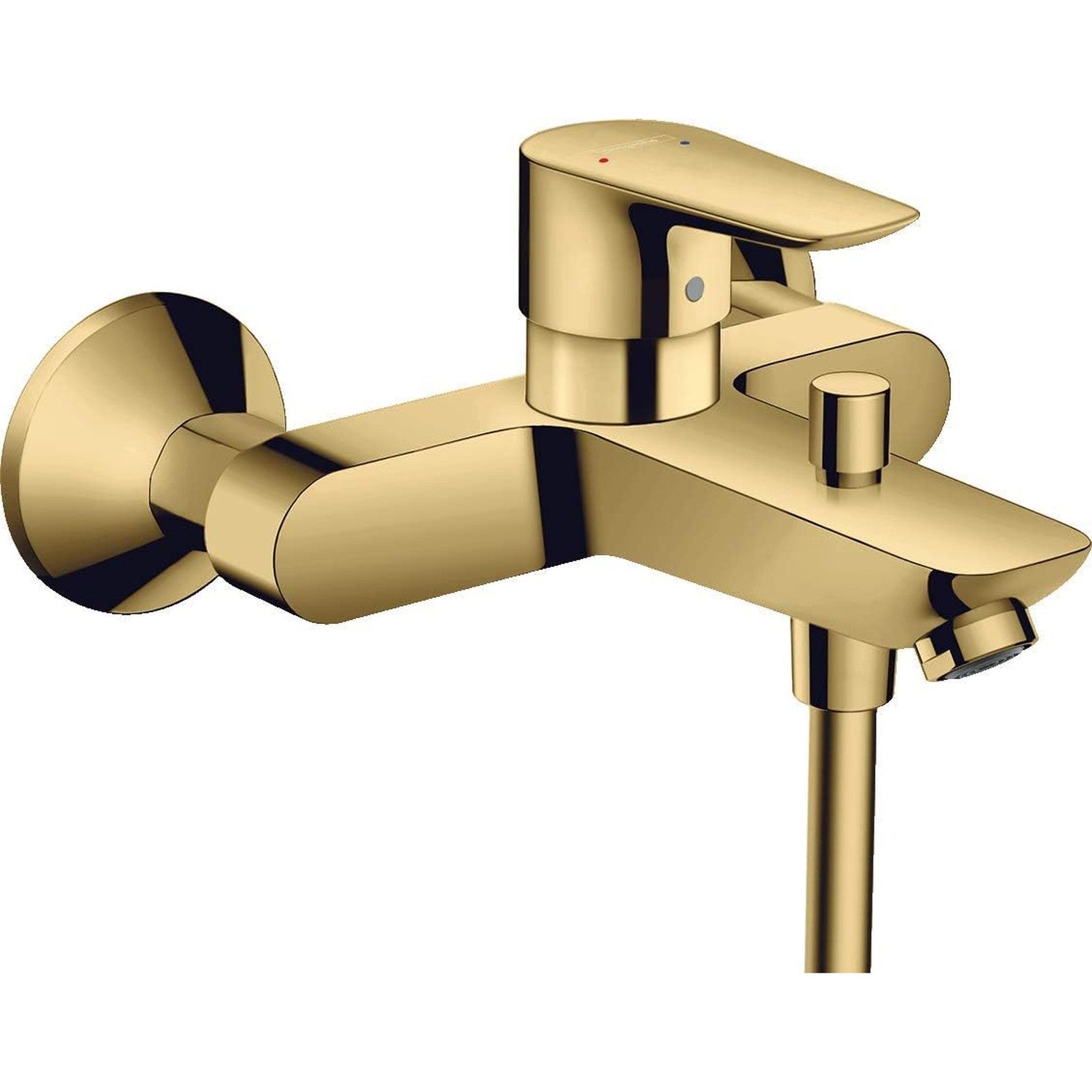 hansgrohe Talis E 單把手浴缸龍頭 Bathroom Single Lever Bath Mixer 奢華金 Polished Gold Optic · 浴缸龍頭 Bath Mixer 71740990