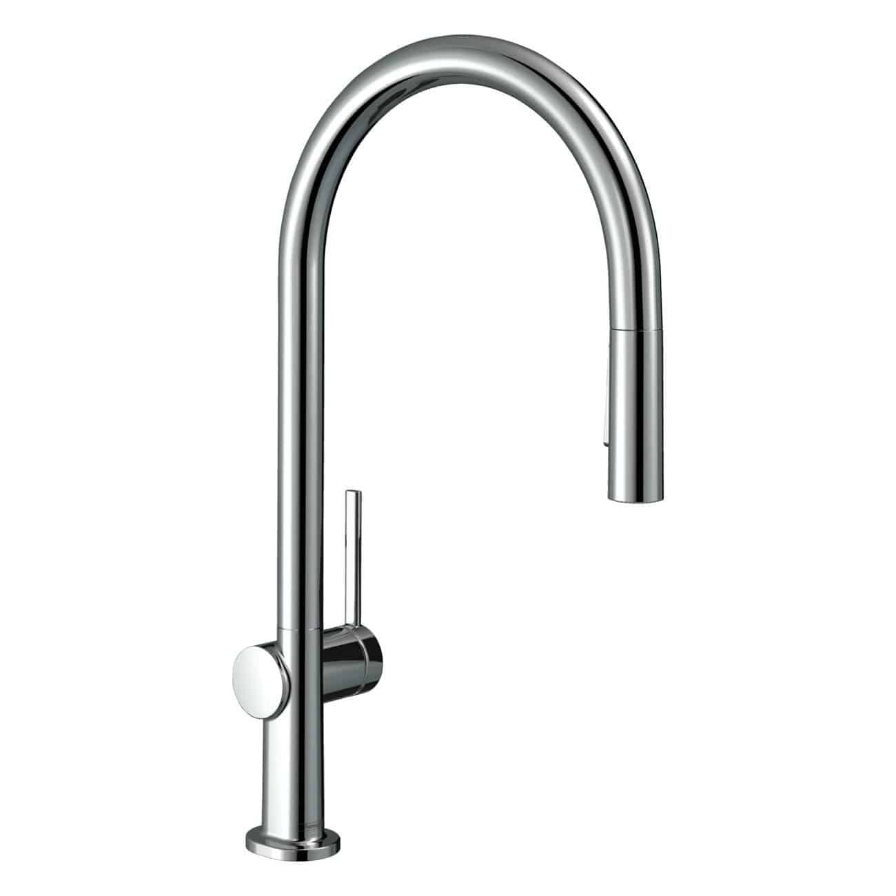 hansgrohe Talis M54 210 2 Single Lever Kitchen Mixer 210, Pull-Out Spr 鍍鉻 - Chrome 72800000