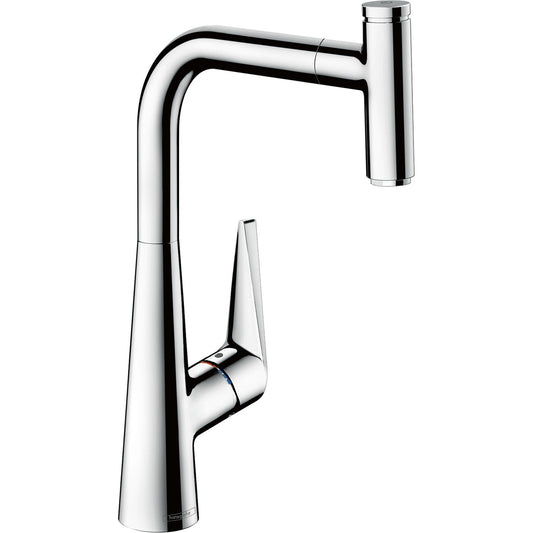 hansgrohe 達麗絲 Talis Select M51 單把手廚房龍頭 300 Single Lever Kitchen Mixer 300 抽拉式出水嘴 Pull-Out Spout · 鍍鉻 - Chrome 72821000