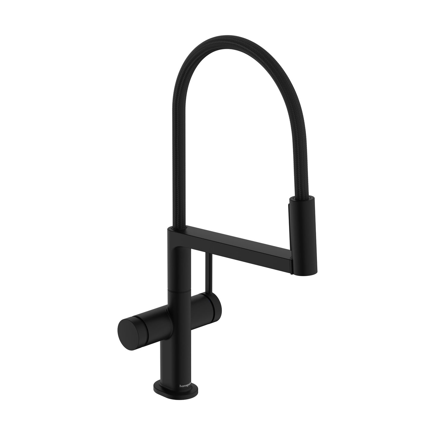 hansgrohe Talis Select M54 單把手廚房龍頭 210 PowderSpray 半專業廚房龍頭 Single Lever Kitchen Mixer 210, PowderSpray, 3jet 摩登黑 - Matt Black 72861670