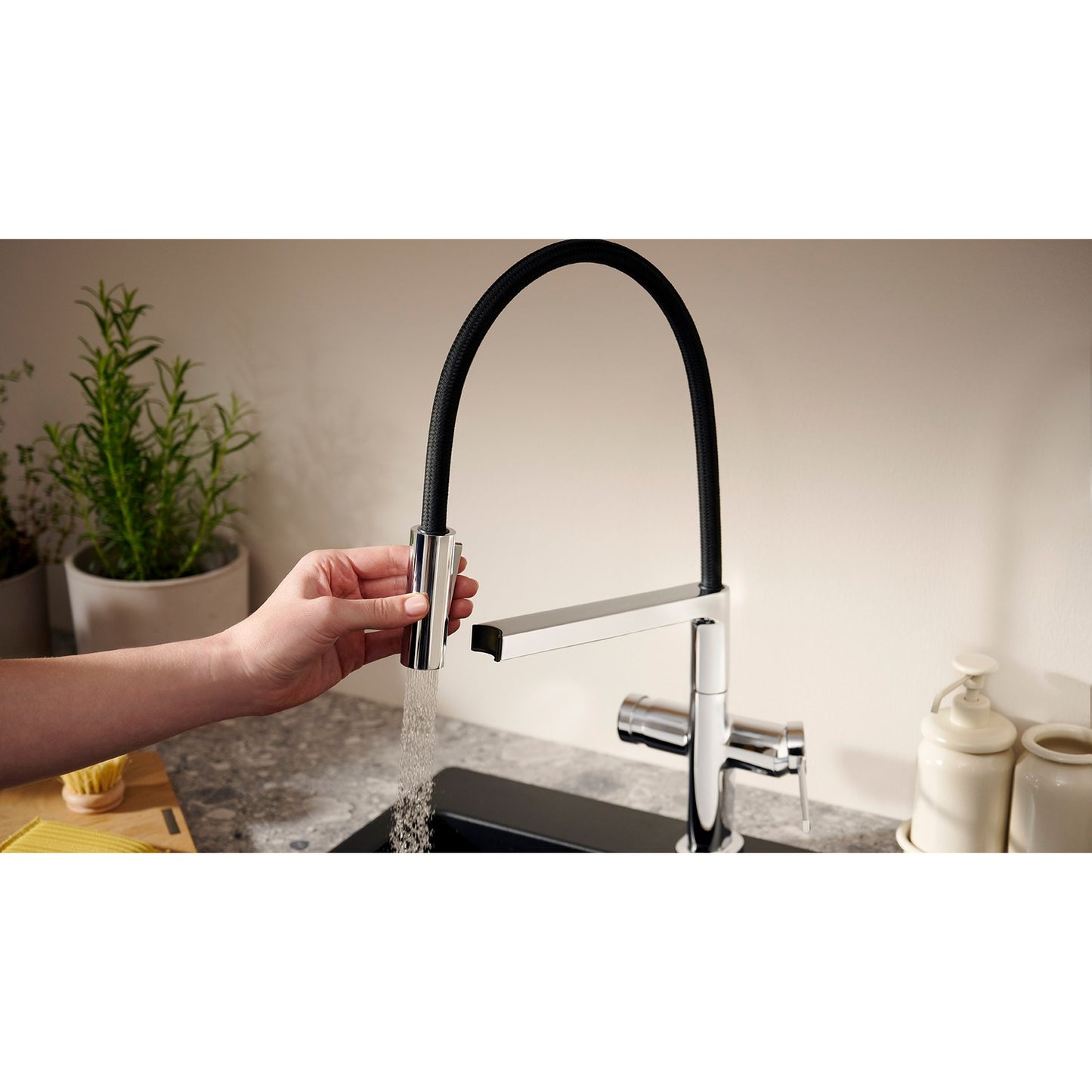 hansgrohe Talis Select M54 鍍鉻 出水嘴切換 Chrome diverter on shower spout
