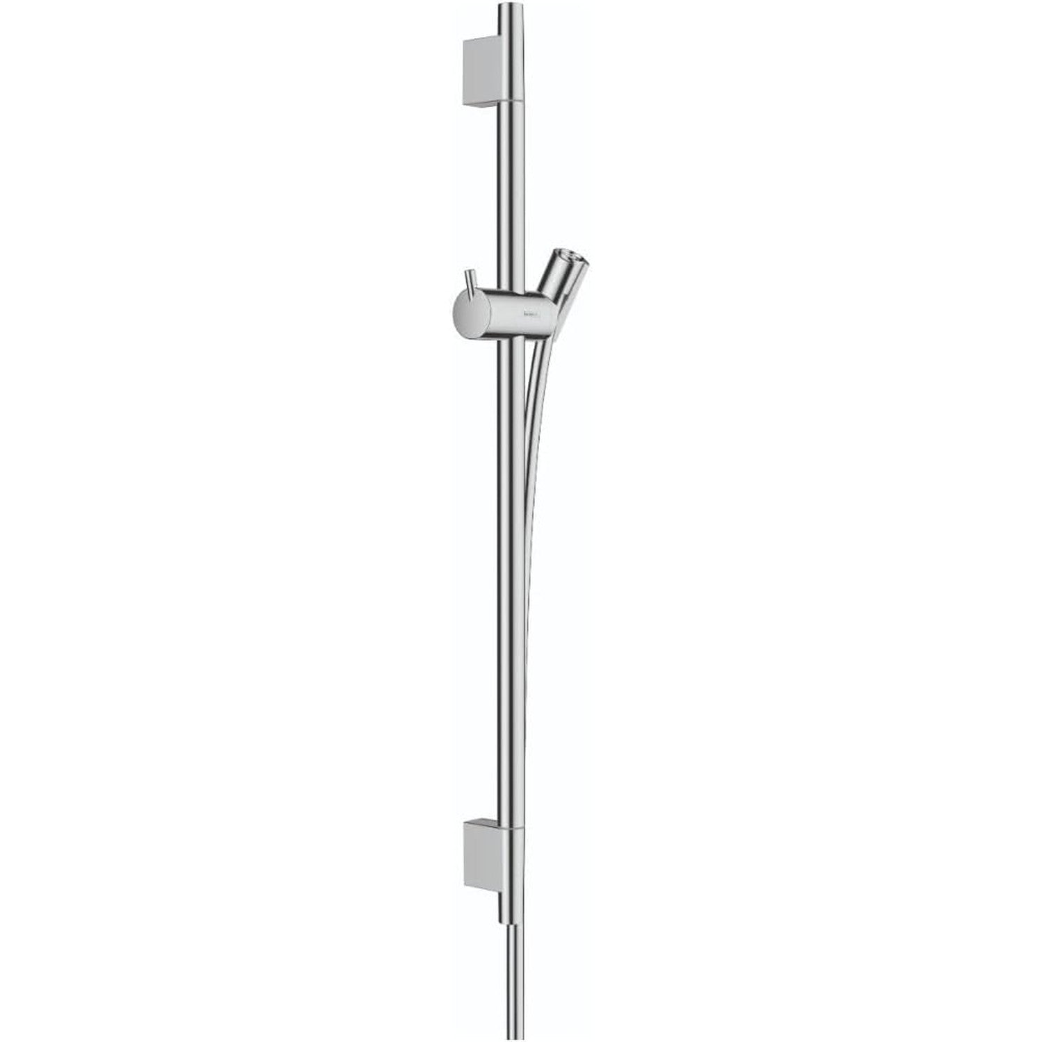 hansgrohe Unica Shower bar S Puro 65 cm with Isiflex shower hose 160 cm 鍍鉻 - Chrome · 0.65m套裝（含花灑軟管）0.65m Set with Shower Hose ‎28632000