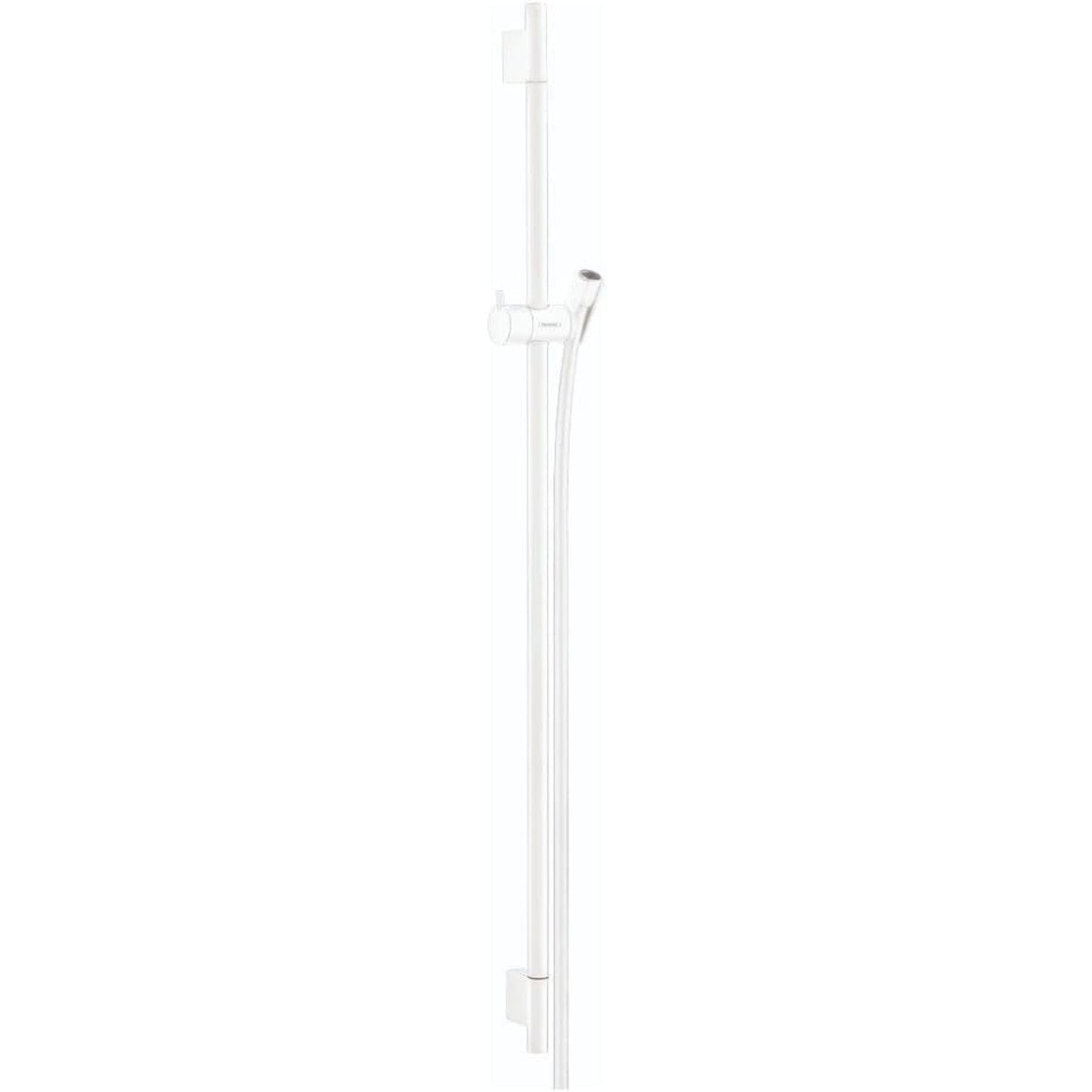 hansgrohe Unica Shower bar S Puro 65 cm with Isiflex shower hose 160 cm 前衛白 Matt White · 0.9m套裝（含花灑軟管）0.9m Set with Shower Hose B07T9TZX2B