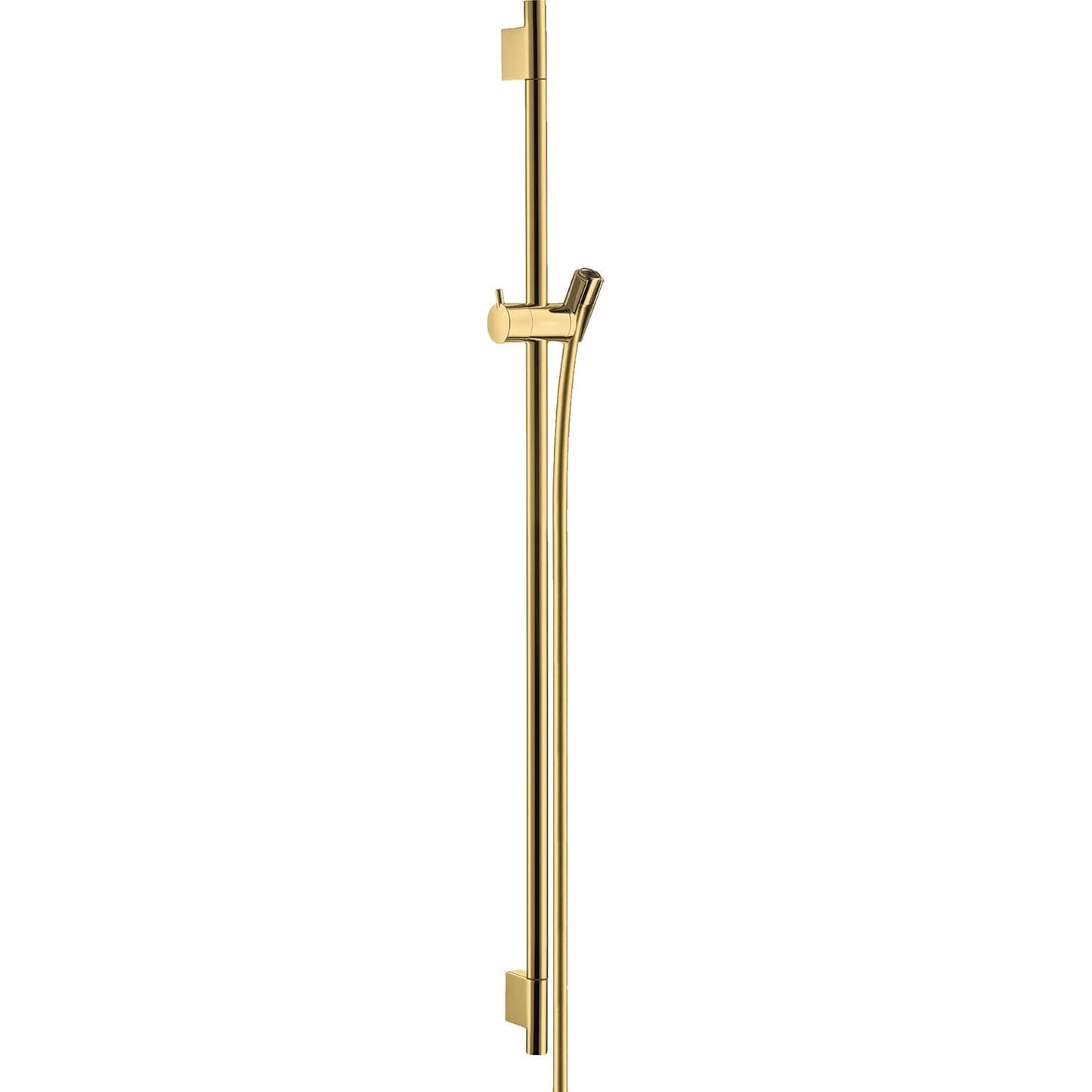 hansgrohe Unica Shower bar S Puro 65 cm with Isiflex shower hose 160 cm 奢華金 Polished Gold Optic · 0.9m套裝（含花灑軟管）0.9m Set with Shower Hose B07TBTS3BG