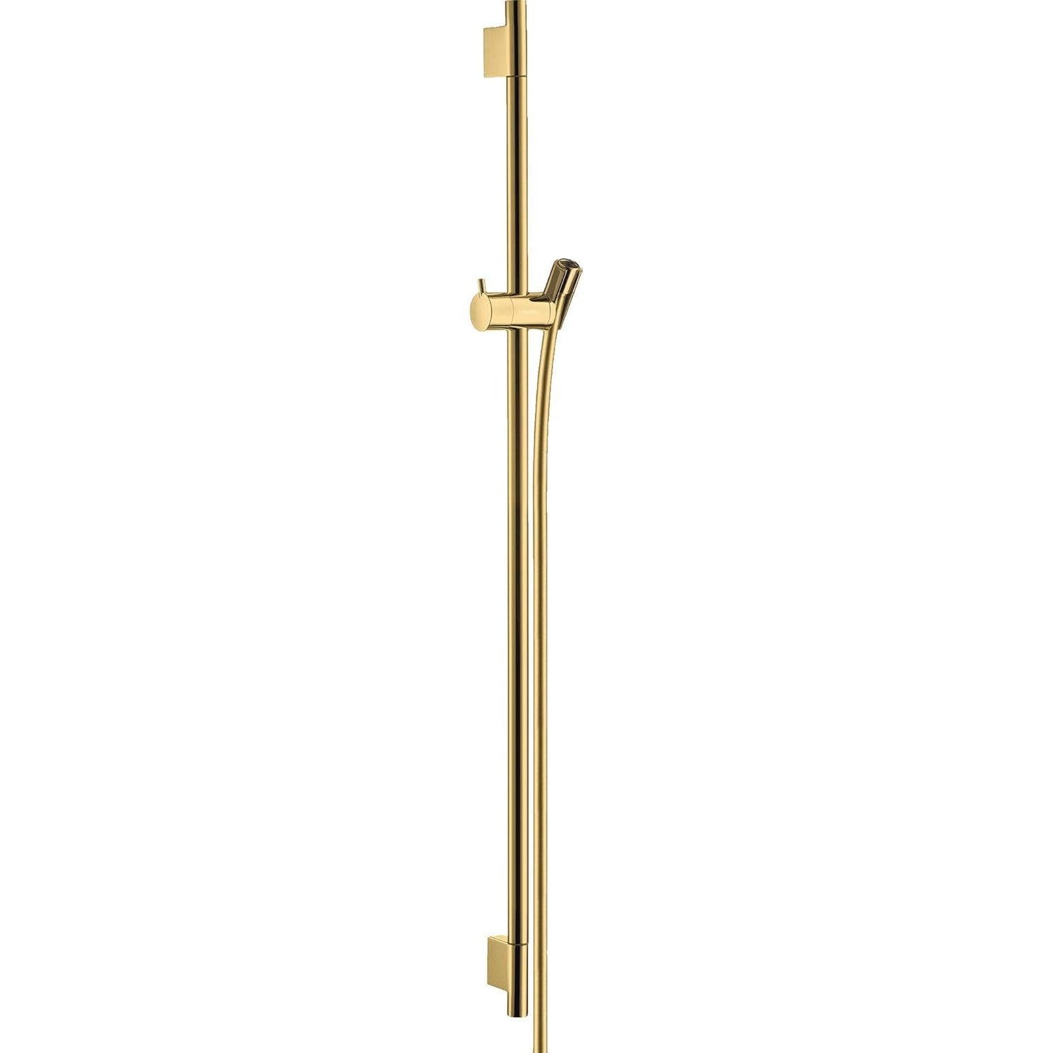 hansgrohe Unica Shower bar S Puro 65 cm with Isiflex shower hose 160 cm 奢華金 Polished Gold Optic · 0.9m套裝（含花灑軟管）0.9m Set with Shower Hose B07TBTS3BG