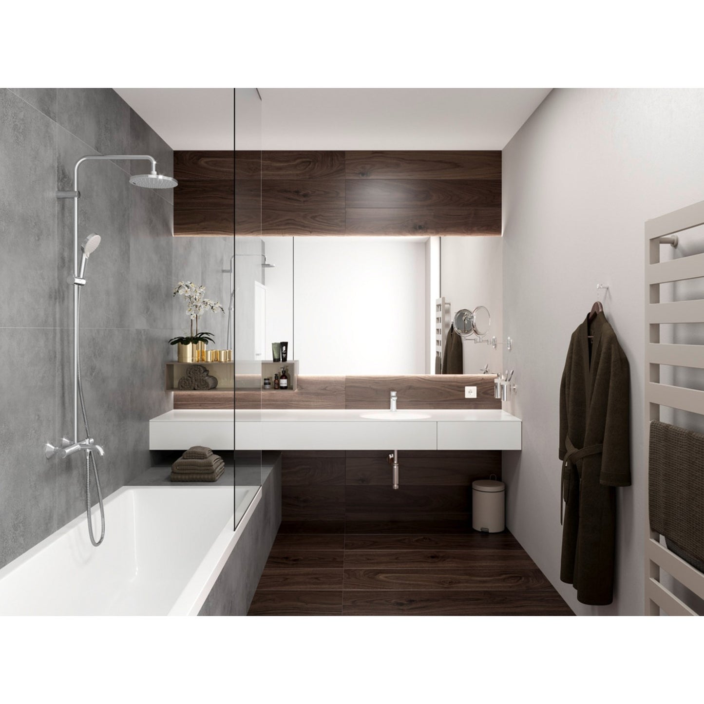 hansgrohe Vernis Blend 節水手持花灑 100 2Jet (EcoSmart) Hand Shower 100, 2Jet, EcoSmart