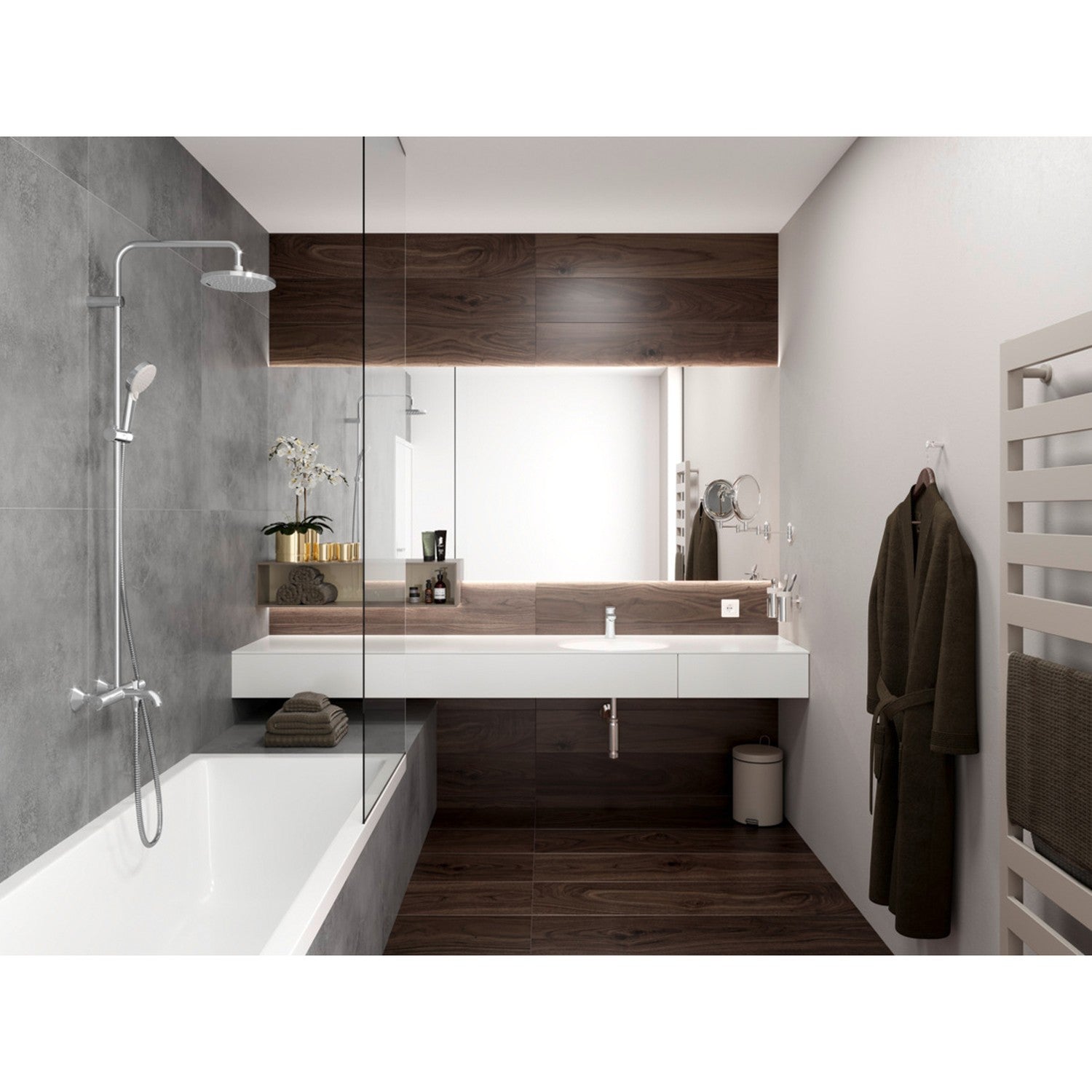 hansgrohe Vernis Blend 節水手持花灑 100 2Jet (EcoSmart) Hand Shower 100, 2Jet, EcoSmart